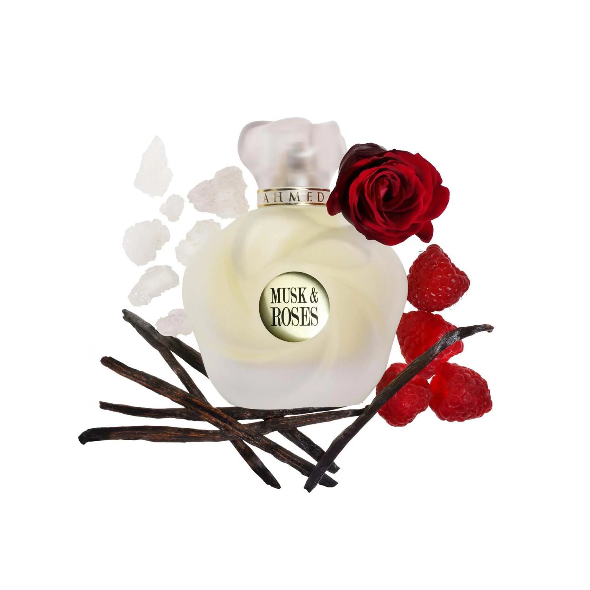 Ahmed Al Maghribi Musk & Rose Extrait De Parfum 75ml Spray - Image 2
