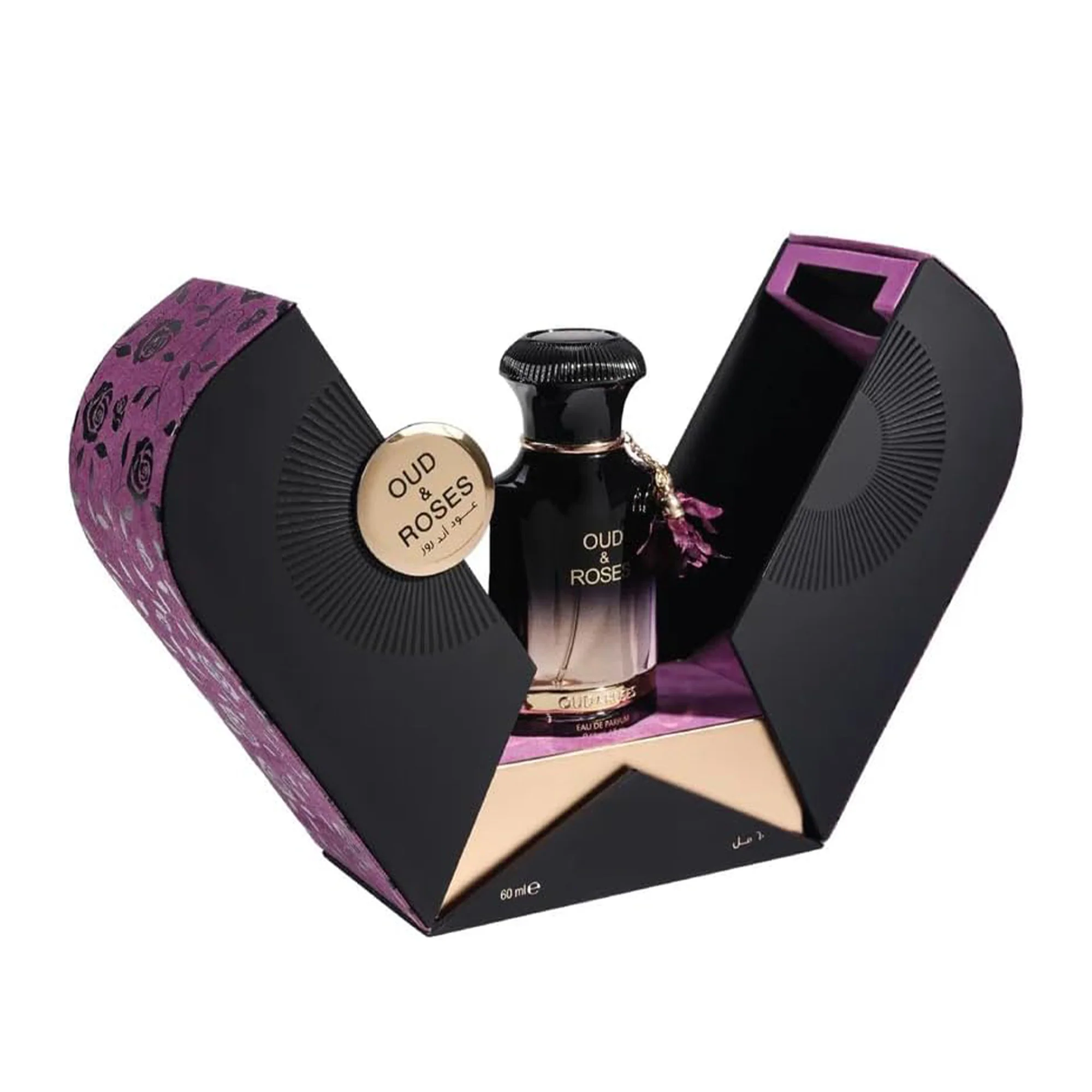 Ahmed Al Maghribi Oud & Roses Extrait De Parfum 60ml Spray - Image 2