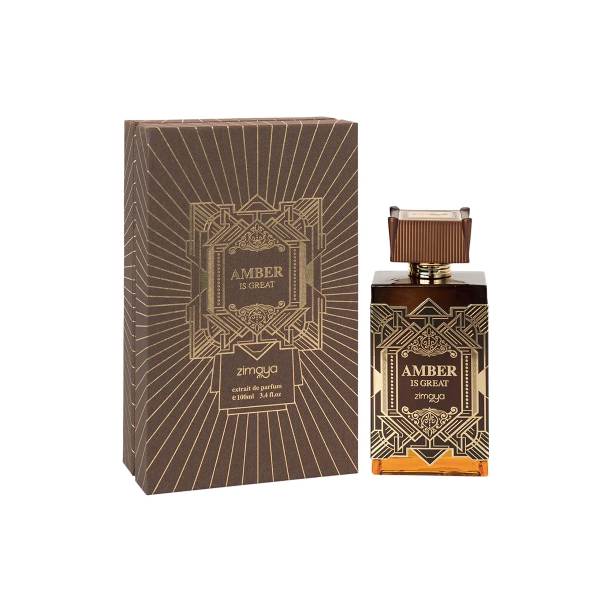 Zimaya Amber Is Great Extrait De Parfum 100ml Spray - Image 2