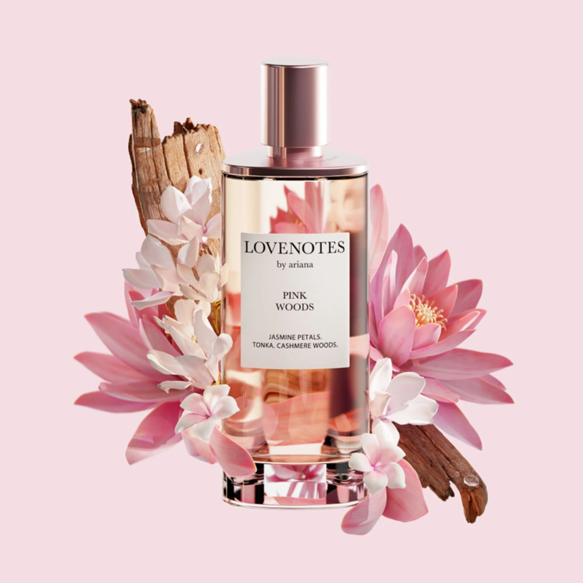 Ariana Grande Lovenotes Pink Woods Eau De Parfum 30ml Spray - Image 3