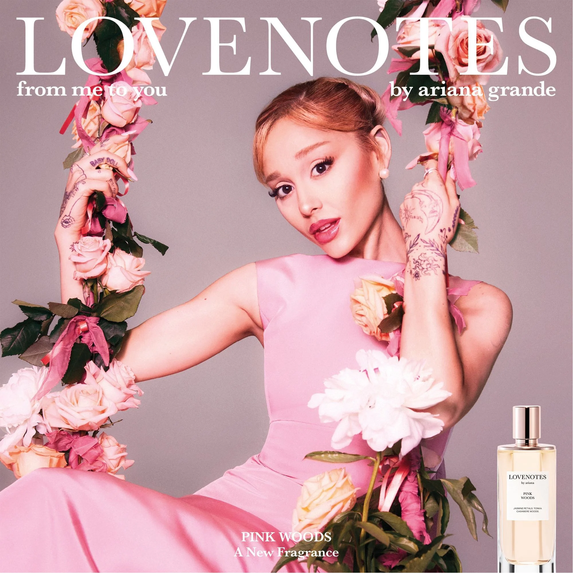 Ariana Grande Lovenotes Pink Woods Eau De Parfum 30ml Spray - Image 5