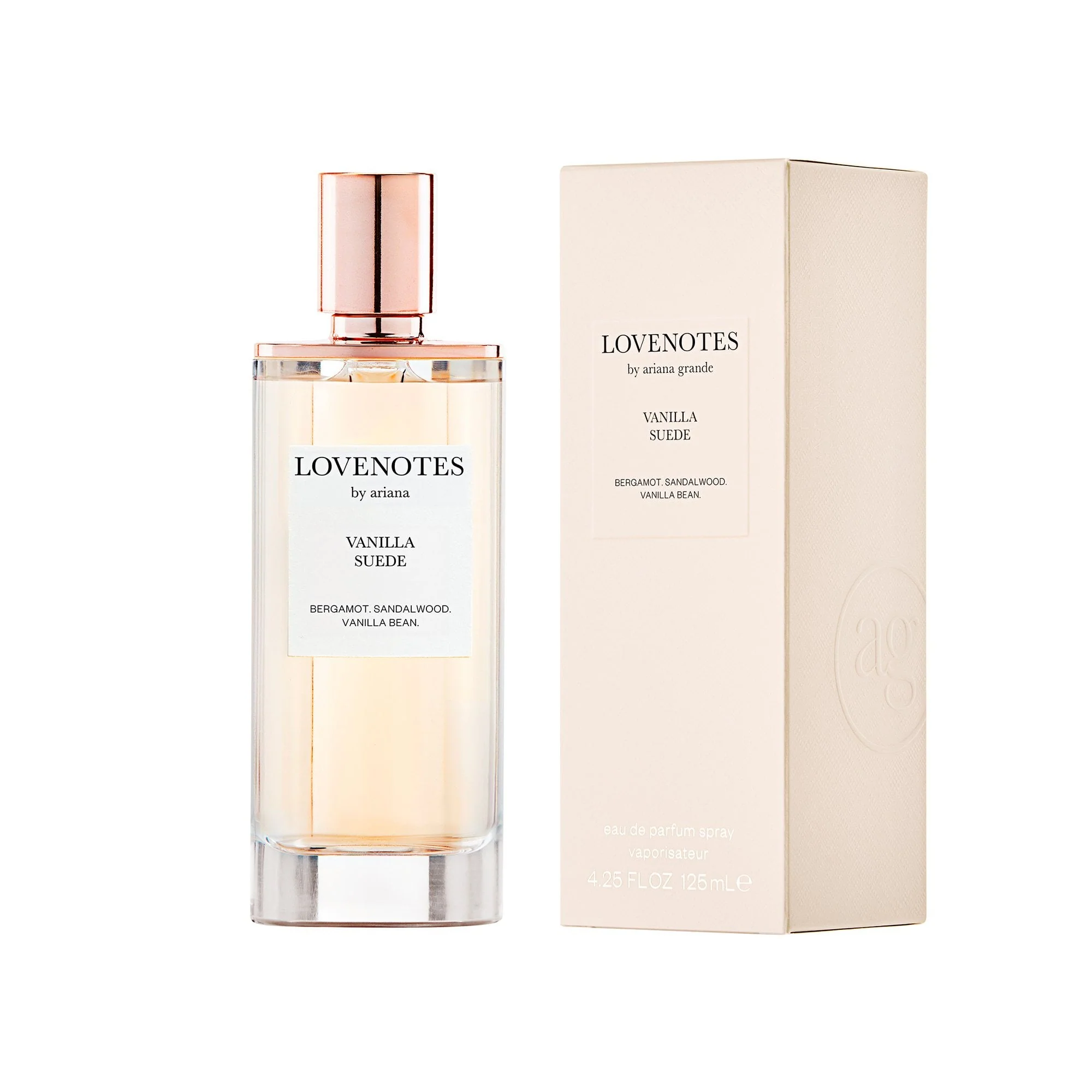 Ariana Grande Lovenotes Vanilla Suede Eau De Parfum 125ml Spray - Image 2