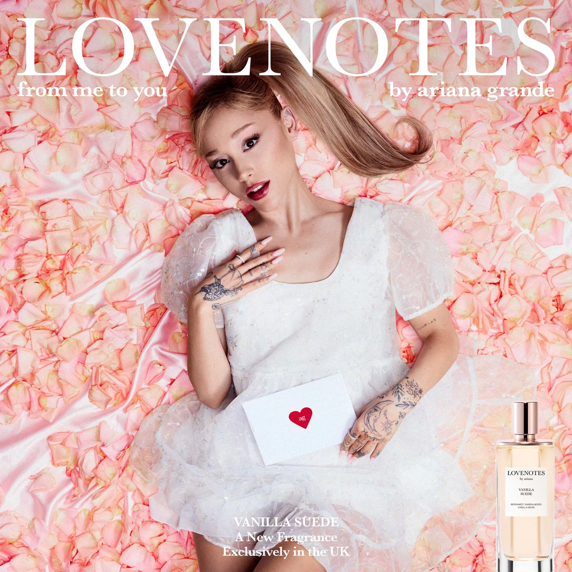 Ariana Grande Lovenotes Vanilla Suede Eau De Parfum 125ml Spray - Image 5