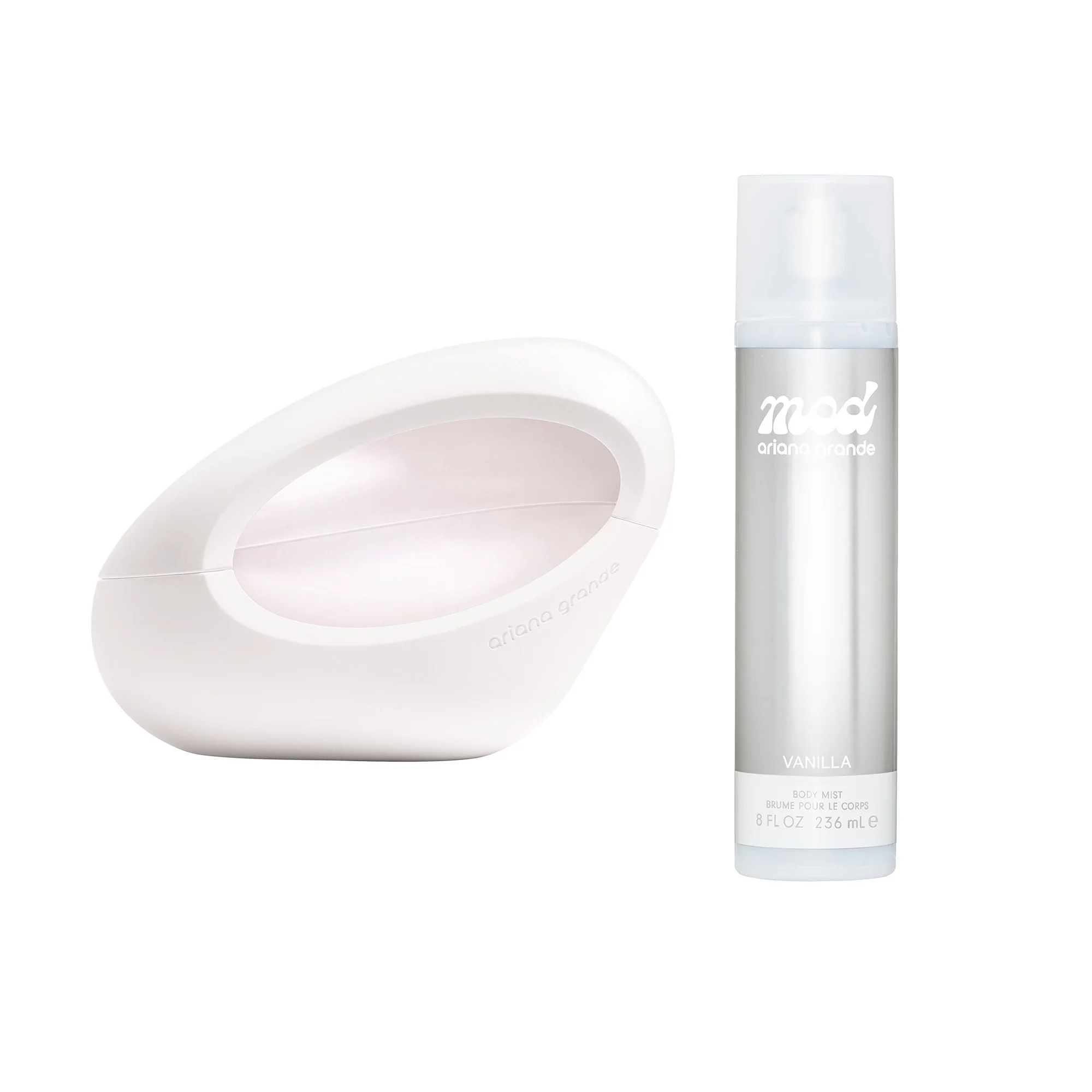 Ariana Grande Mod Vanilla Eau De Parfum 100ml & Body Mist 236ml Bundle