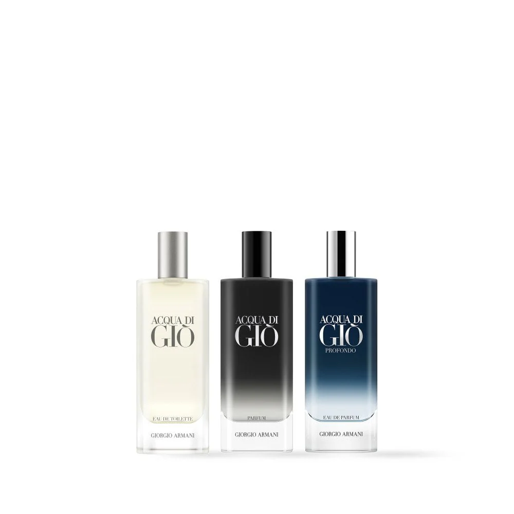 Giorgio Armani Acqua Di Gio Eau De Toilette 15ml & Eau De Parfum 15ml & Parfum 15ml Gift Set - Image 2