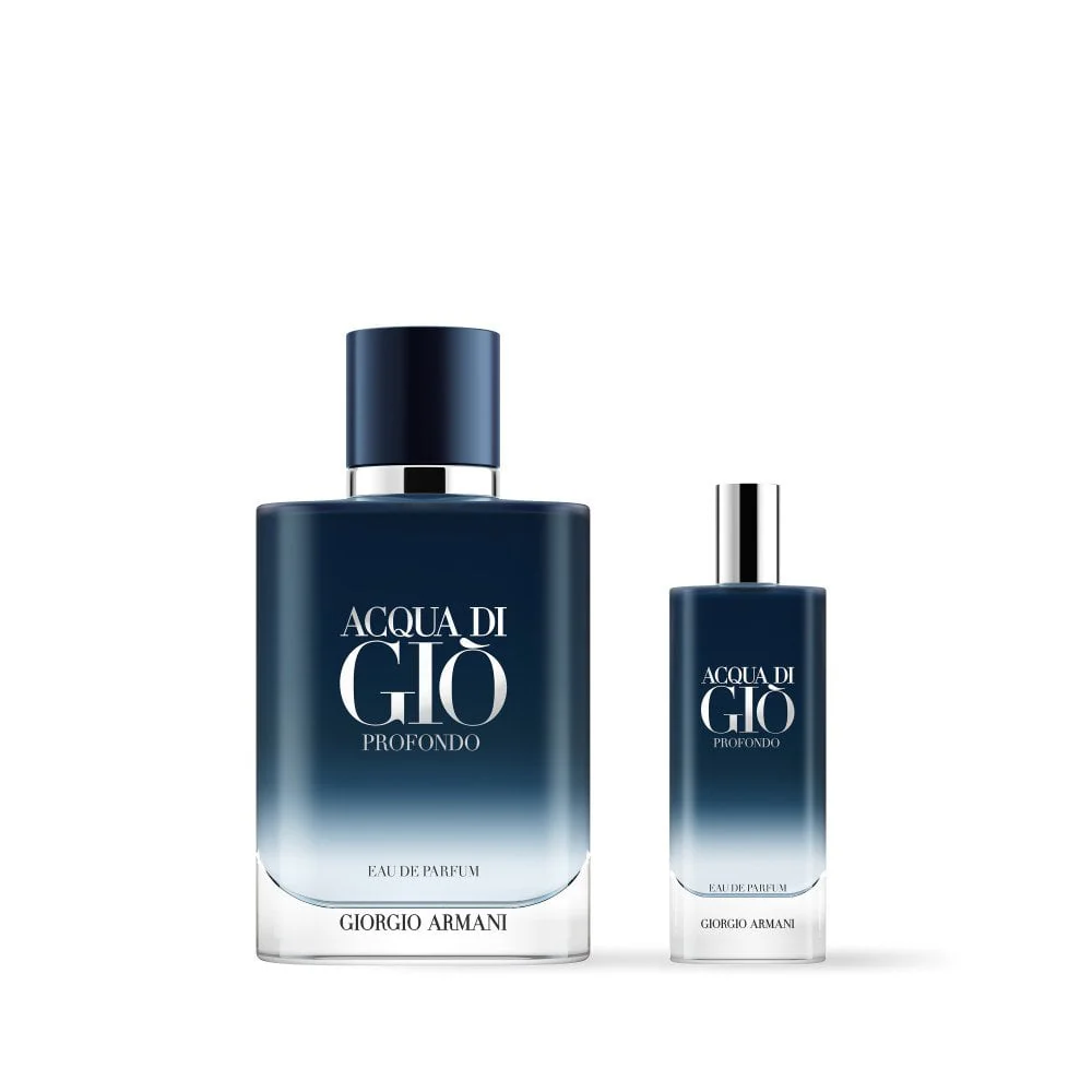 Giorgio Armani Acqua Di Gio Profondo Eau De Parfum 100ml & Travel Spray 15ml Gift Set - Image 2