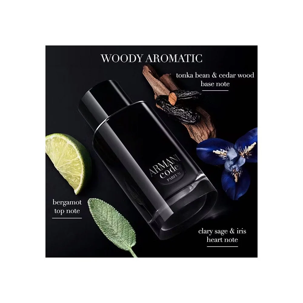 Giorgio Armani Code Parfum 75ml Refillable Spray - Image 2