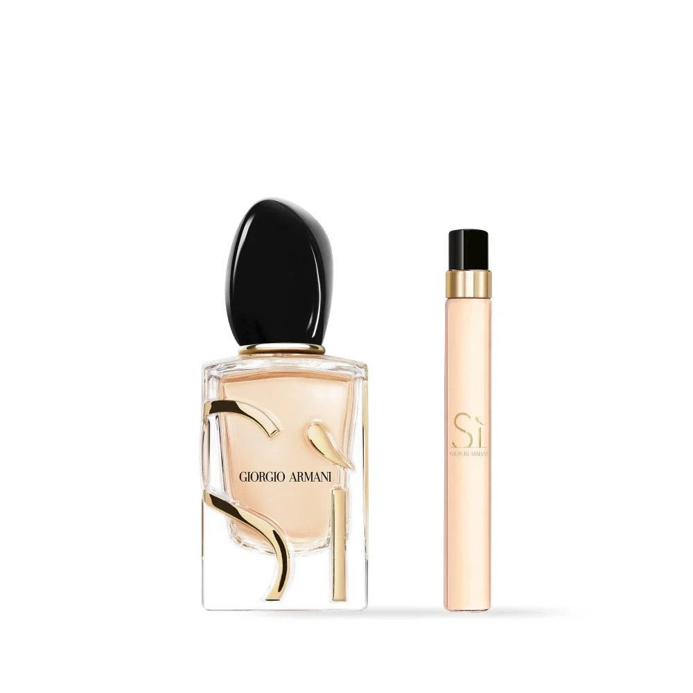 Giorgio Armani Si Eau De Parfum 50ml & Travel Spray 10ml Gift Set - Image 2