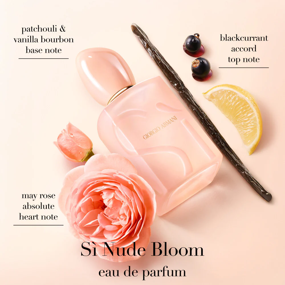 Giorgio Armani Si Nude Bloom Eau De Parfum 100ml Spray - Image 3
