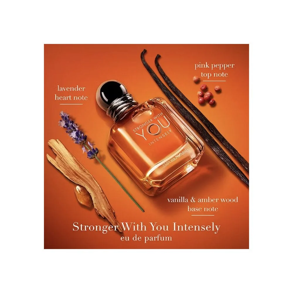 Giorgio Armani Stronger With You Intensely Eau De Parfum 150ml Spray - Image 2