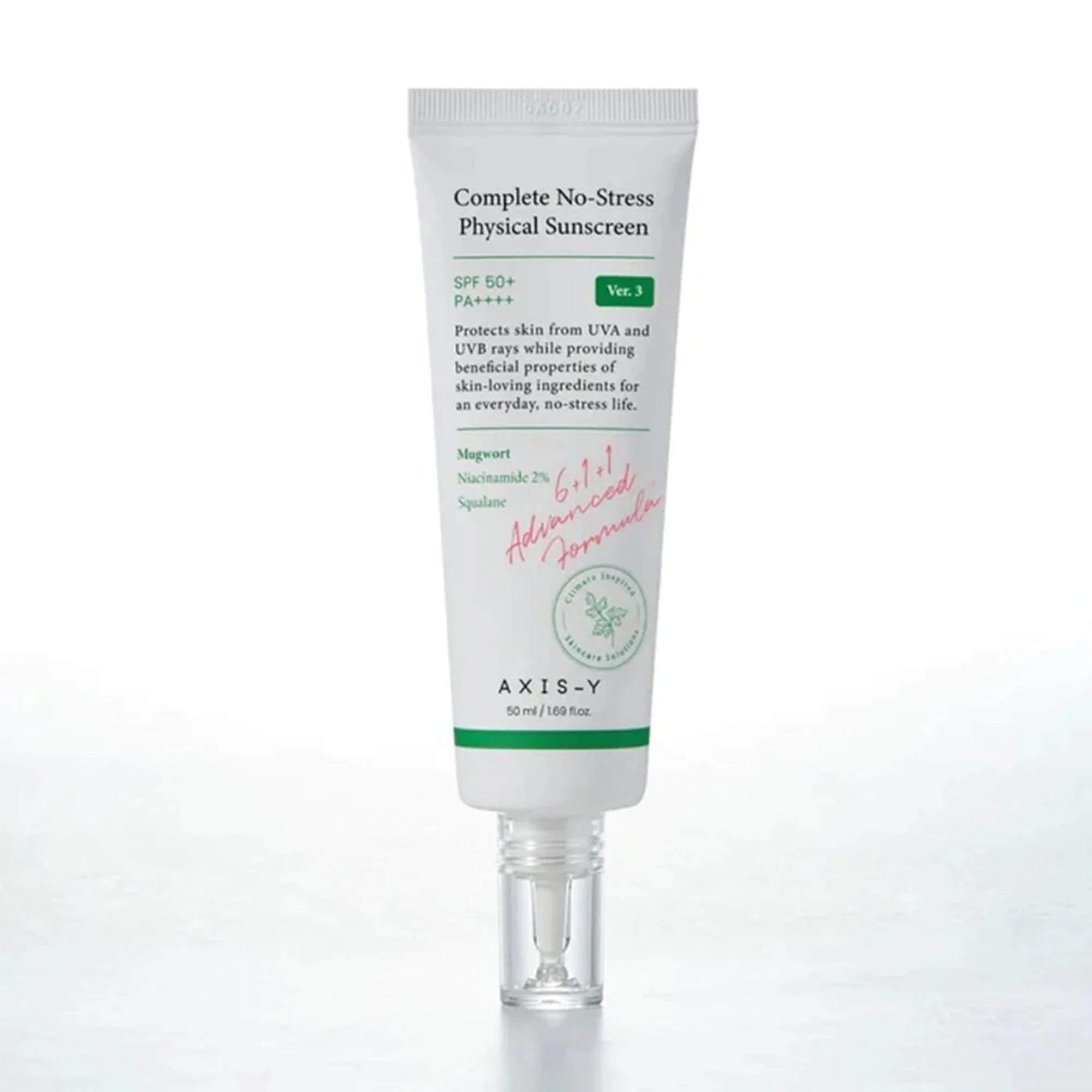 AXIS-Y No Stress Physical Sunscreen 50ml Tube - Image 4
