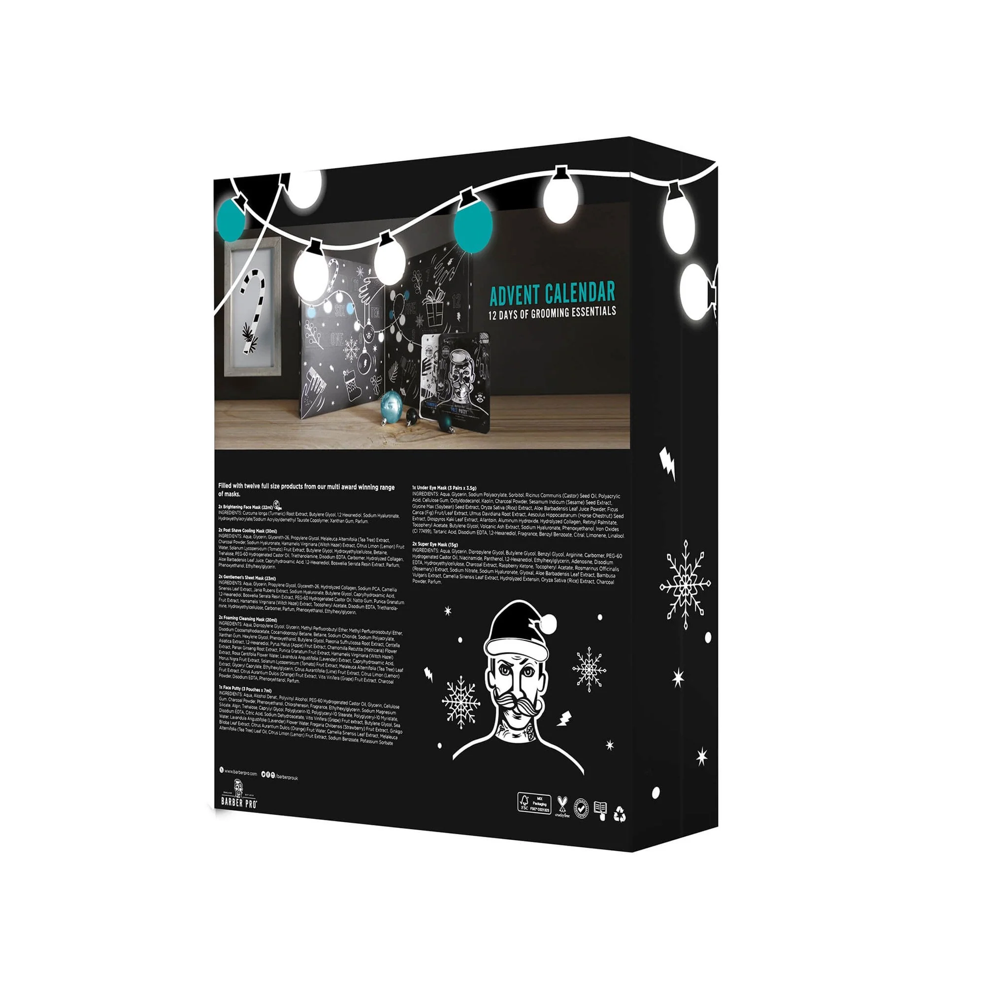 Barber Pro Advent Calendar 12 Days of Grooming Essentials - Image 2