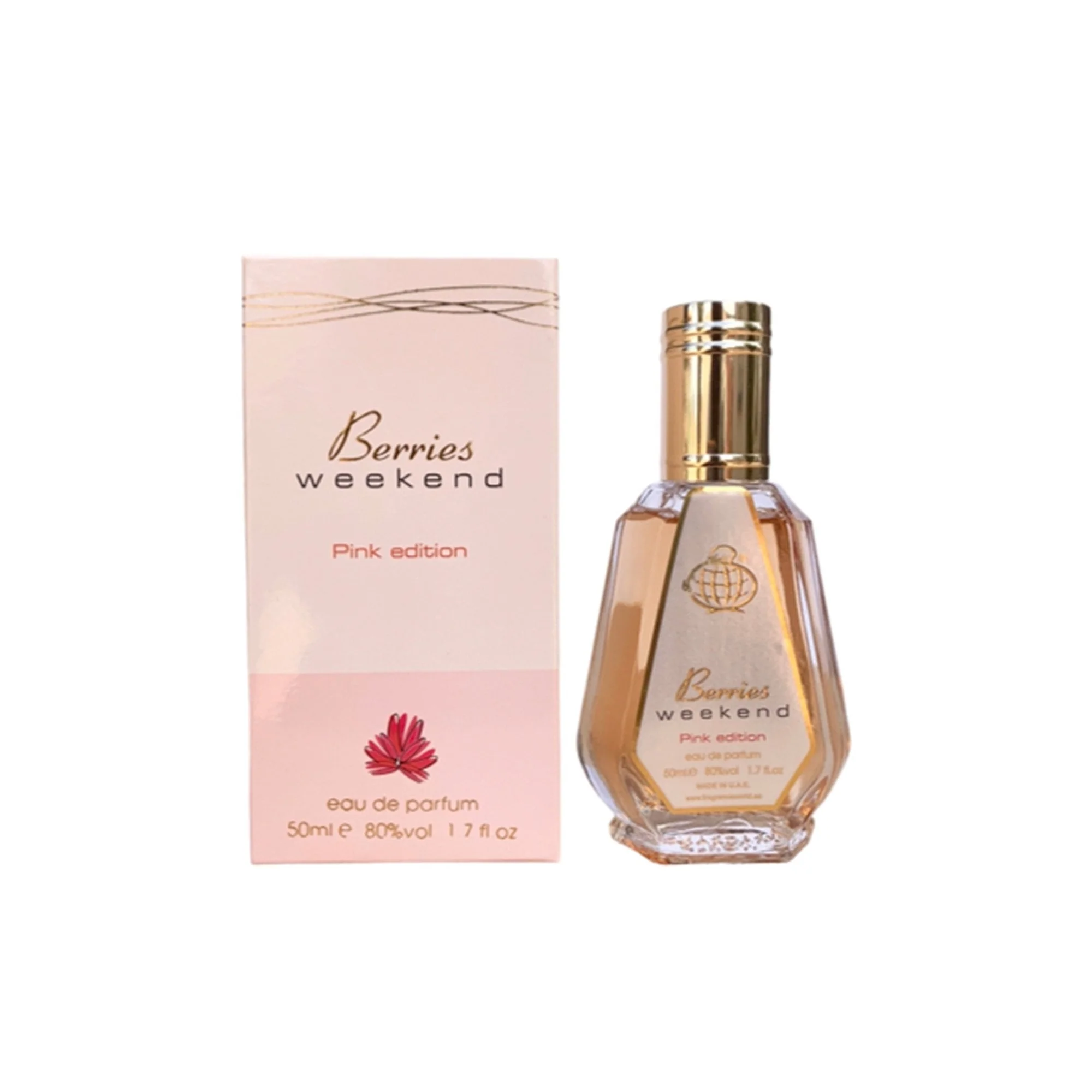 Fragrance World Berries Weekend Pink Edition Eau De Parfum 50ml Spray - Image 2