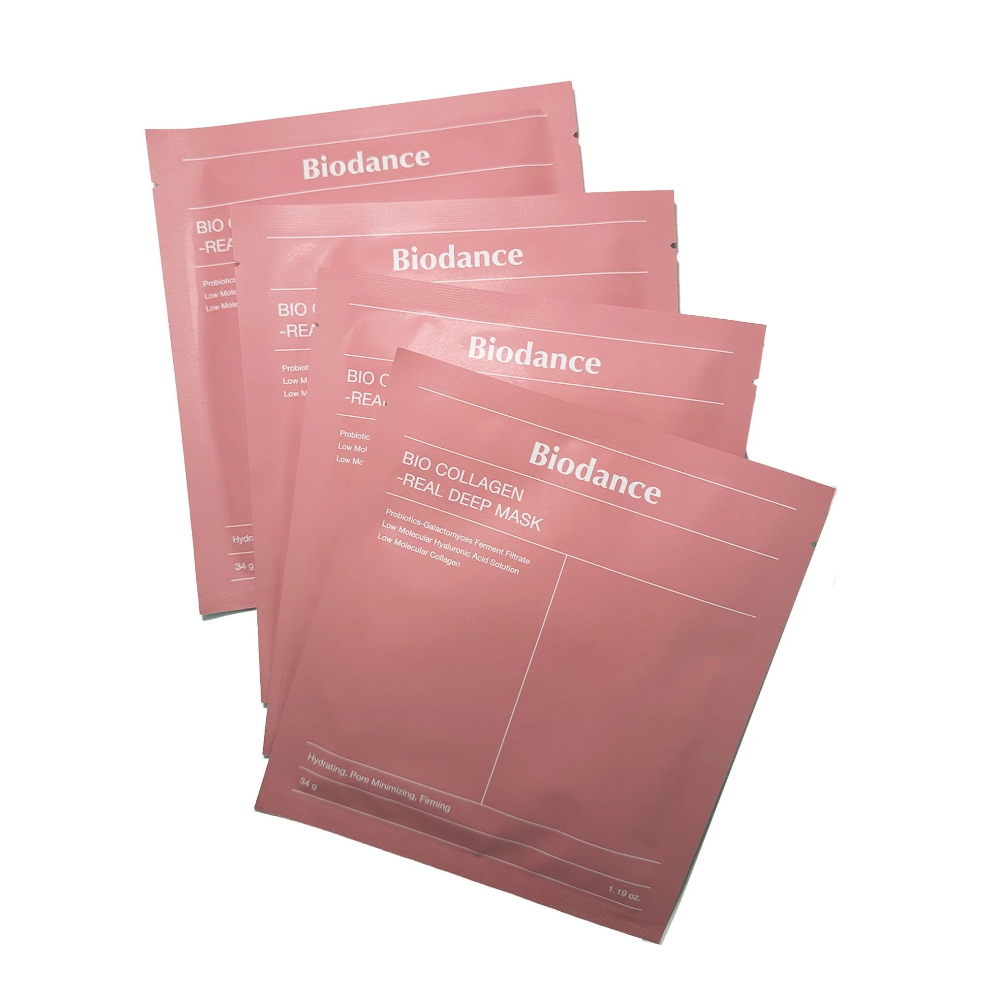 Biodance Bio-Collagen Real Deep Sheet Face Mask 4pcs Sachets/Units - Image 4