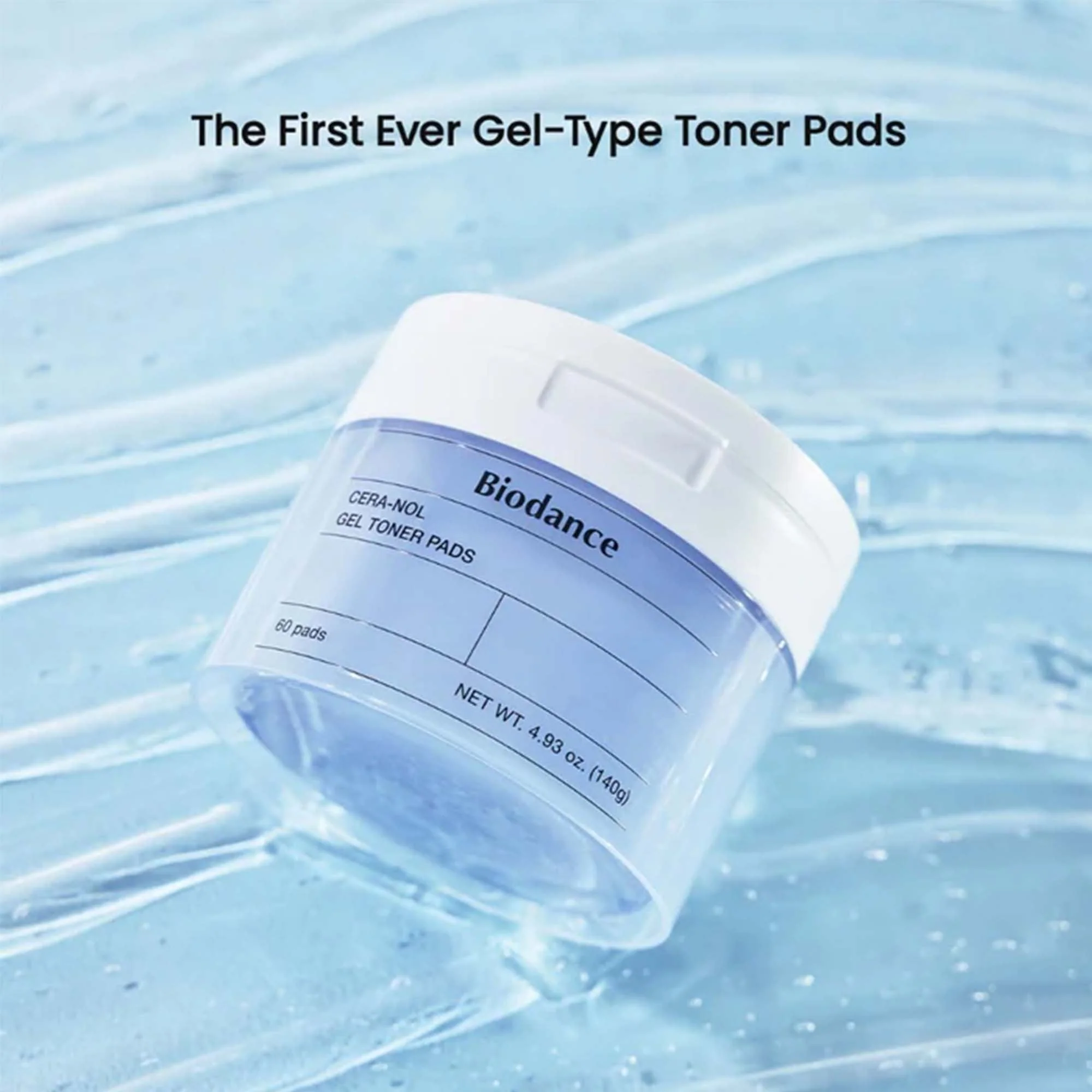 Biodance Hydro Cera-Nol Gel Toner Pad 60pcs Jar - Image 4