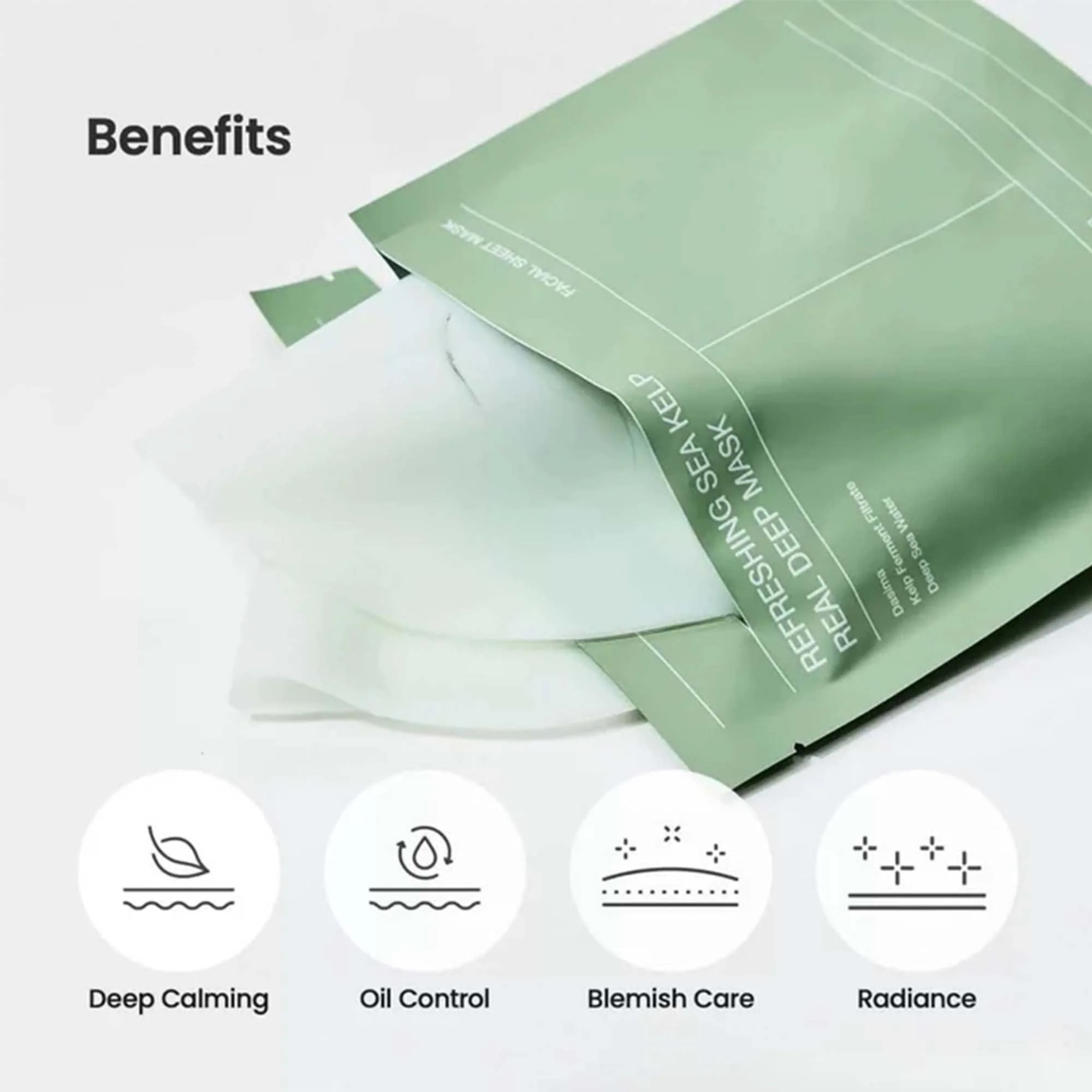 Biodance Refreshing Sea Kelp Sheet Face Mask 4pcs Sachets - Image 6