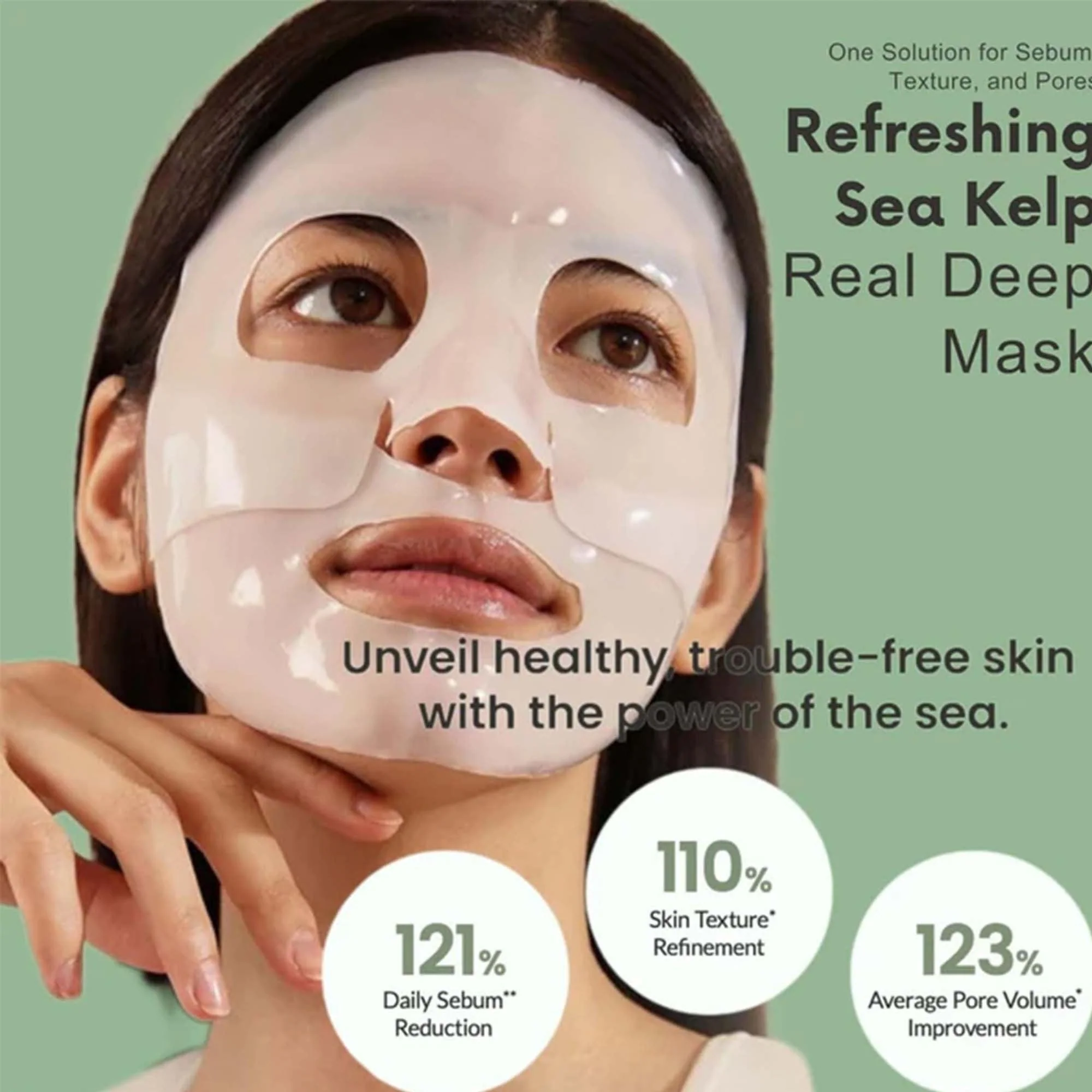 Biodance Refreshing Sea Kelp Sheet Face Mask 4pcs Sachets - Image 7