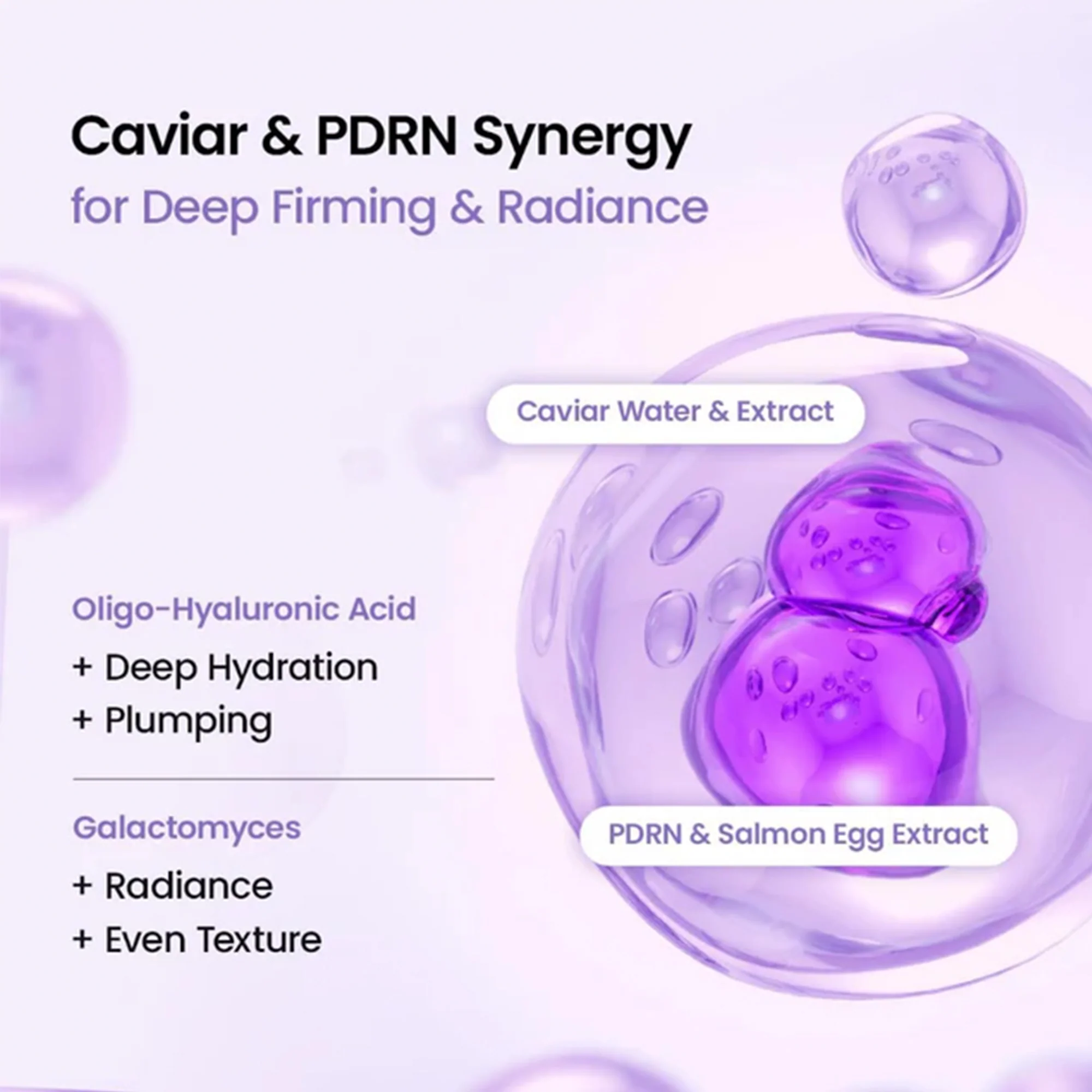Biodance Rejuvenating Caviar PDRN Real Deep Sheet Face Mask 1pc Sachets/Units - Image 3