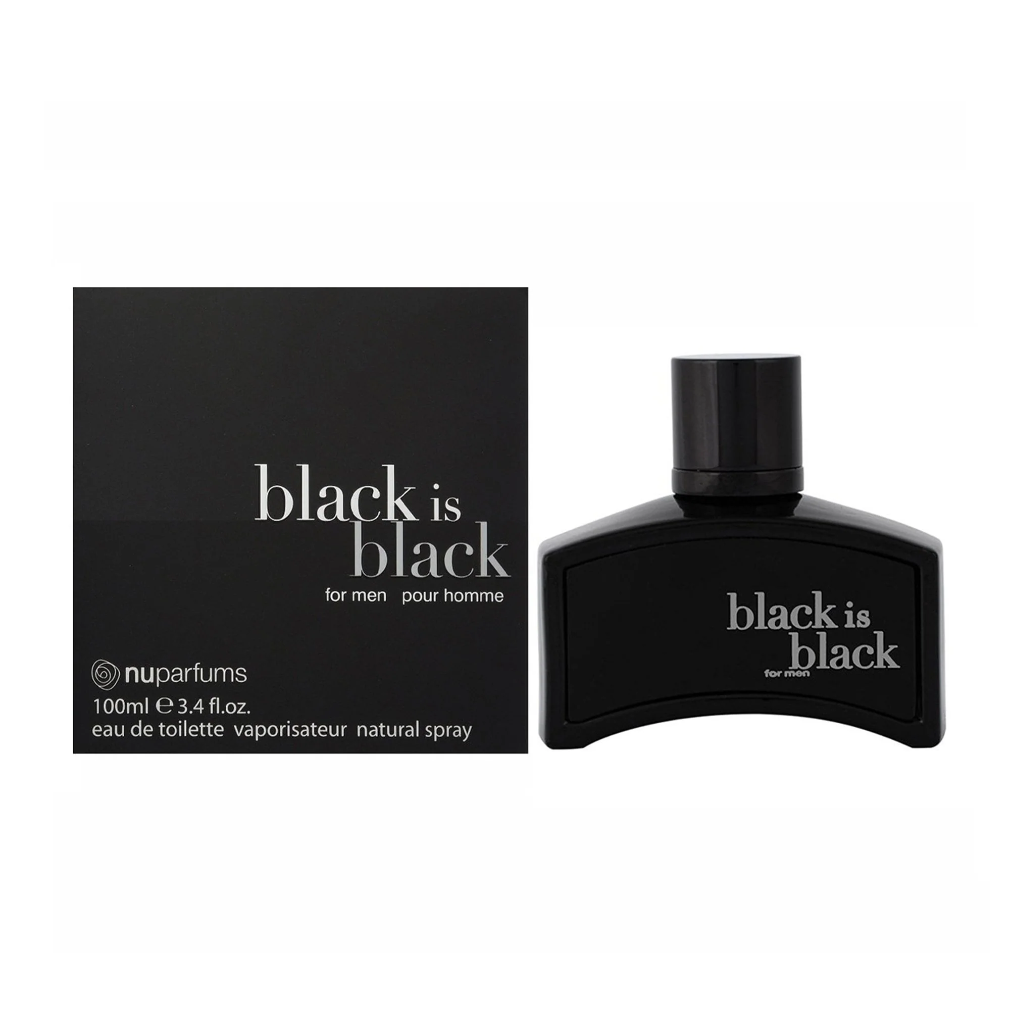 Nu Parfums Black is Black Eau De Toilette 100ml Spray - Image 2