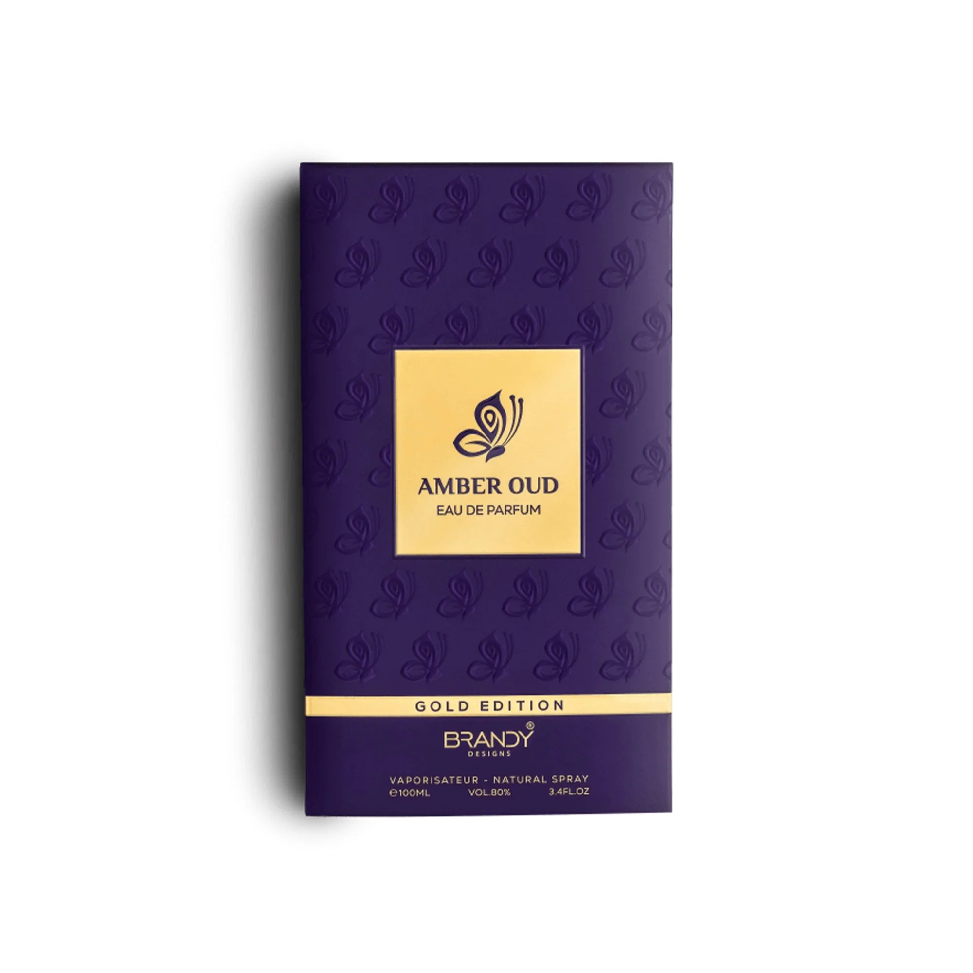 Brandy Designs Amber Oud Eau De Parfum 100ml Spray - Image 2