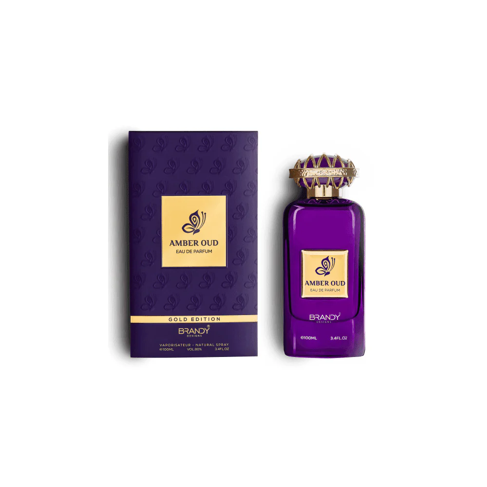 Brandy Designs Amber Oud Eau De Parfum 100ml Spray - Image 3
