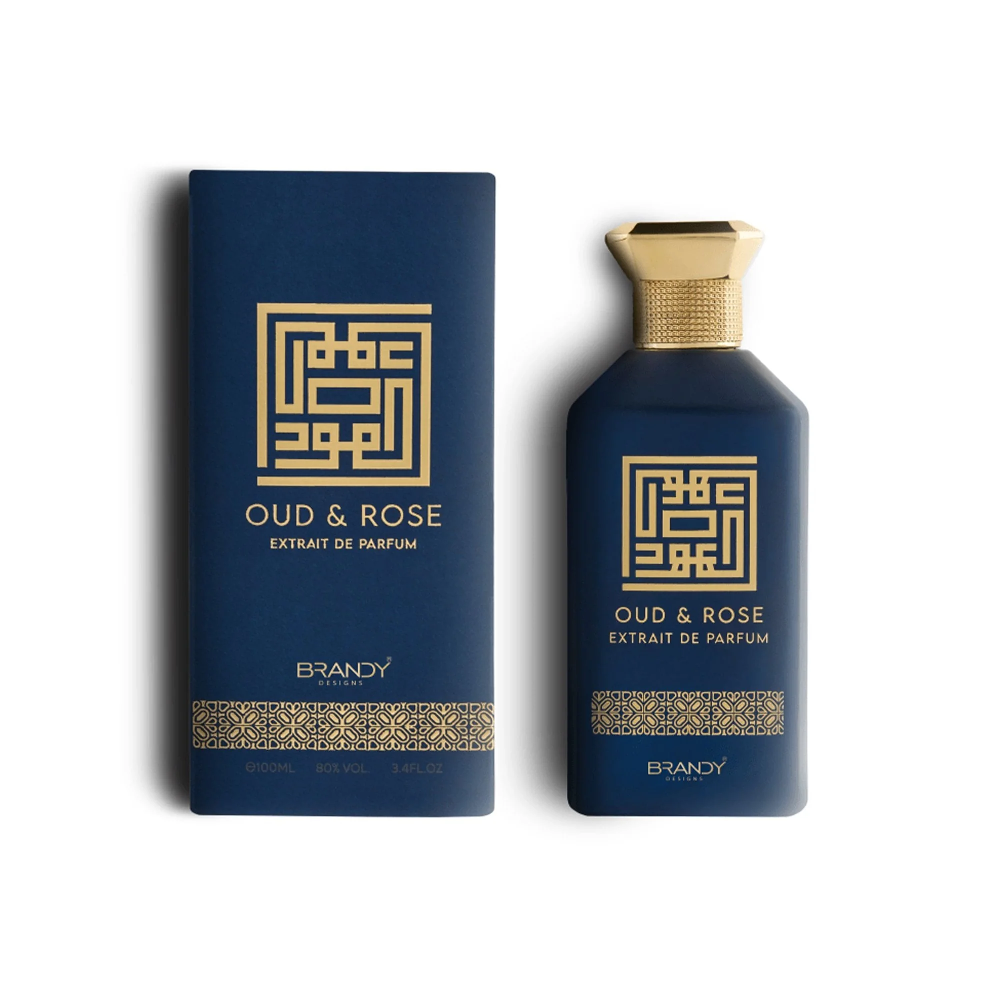 Brandy Designs Oud & Rose Extrait De Parfum 100ml Spray - Image 2
