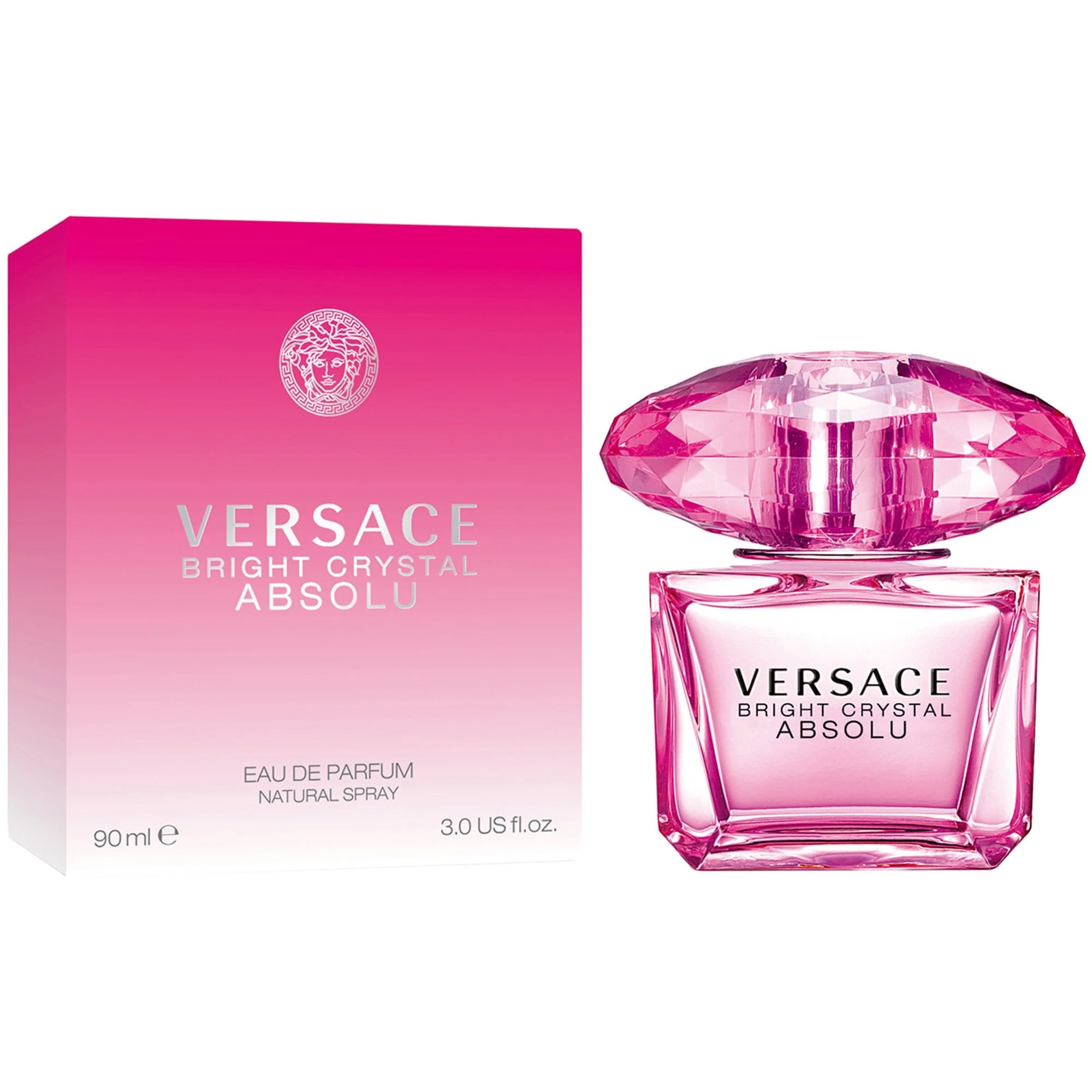 Versace Bright Crystal Absolu Eau De Parfum 90ml Spray - Image 2