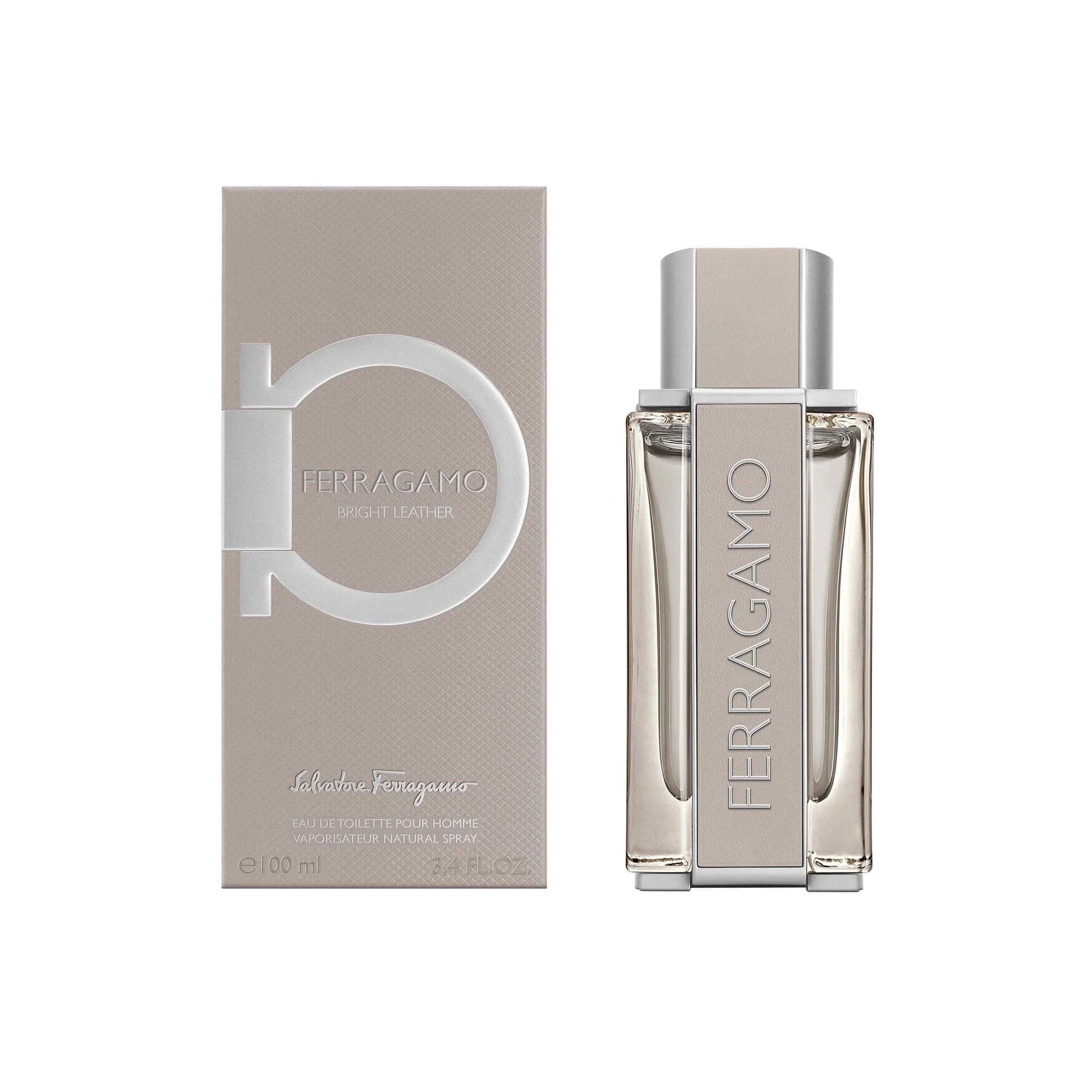 Salvatore Ferragamo Bright Leather Men Eau De Toilette 100ml Spray - Image 2