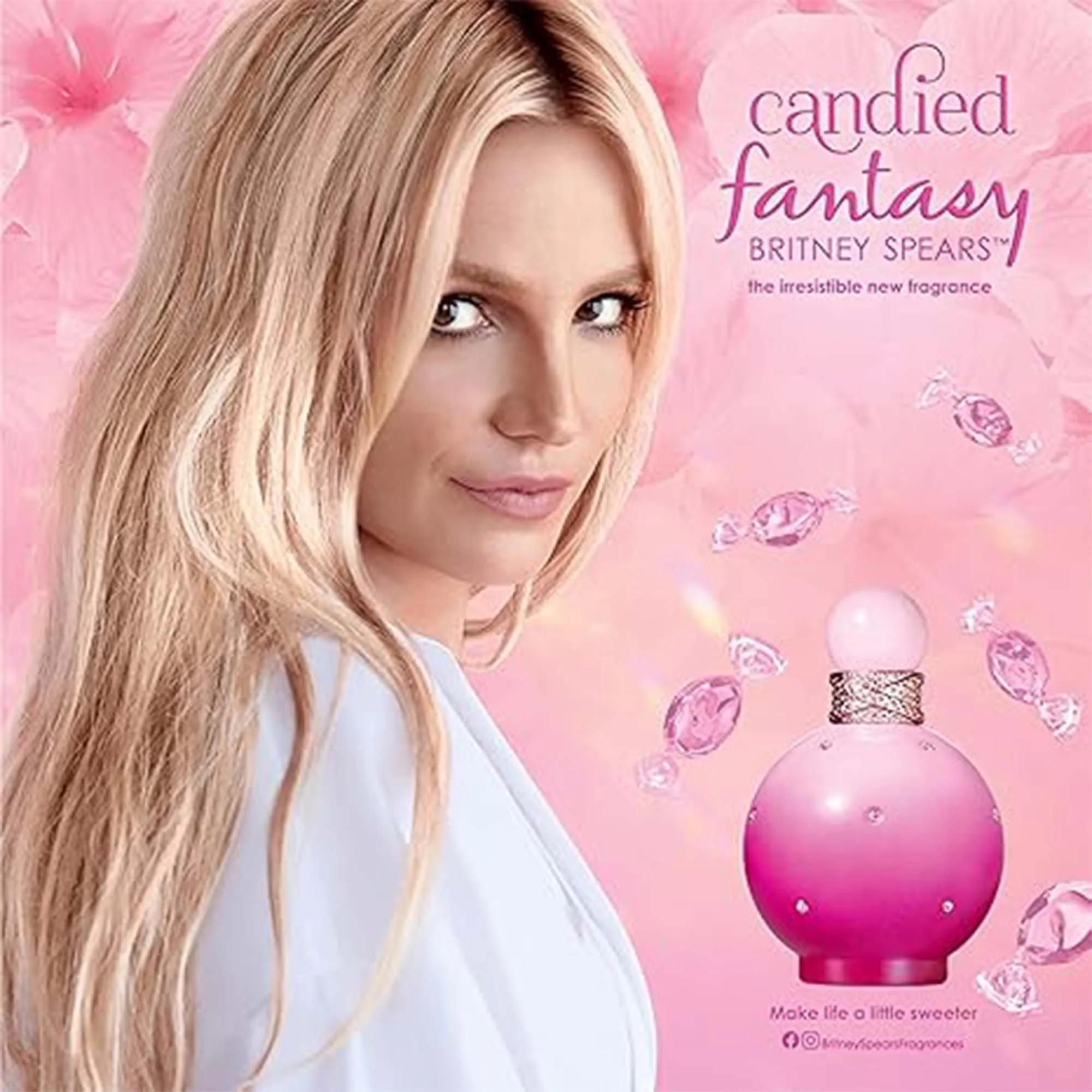 Britney Spears Candied Fantasy Eau De Toilette 100ml Spray - Image 5