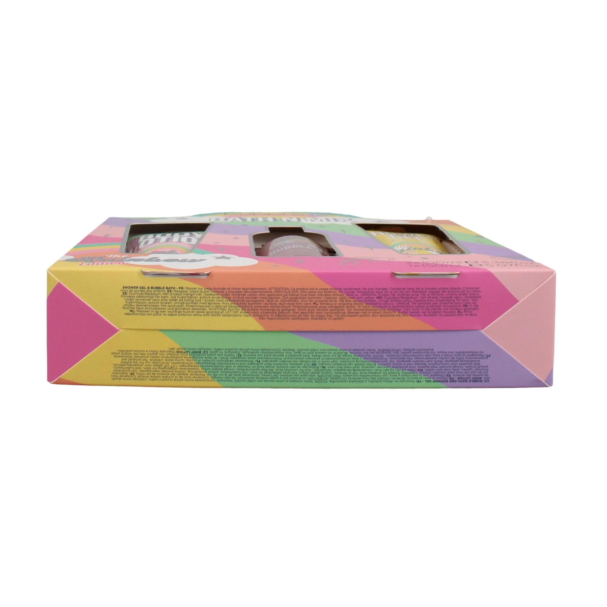 Bubble T The Rainbow Bath Mix Gift Set Body Lotion 100ml, Shower Gel 100ml & 150ml Gift Set - Image 3