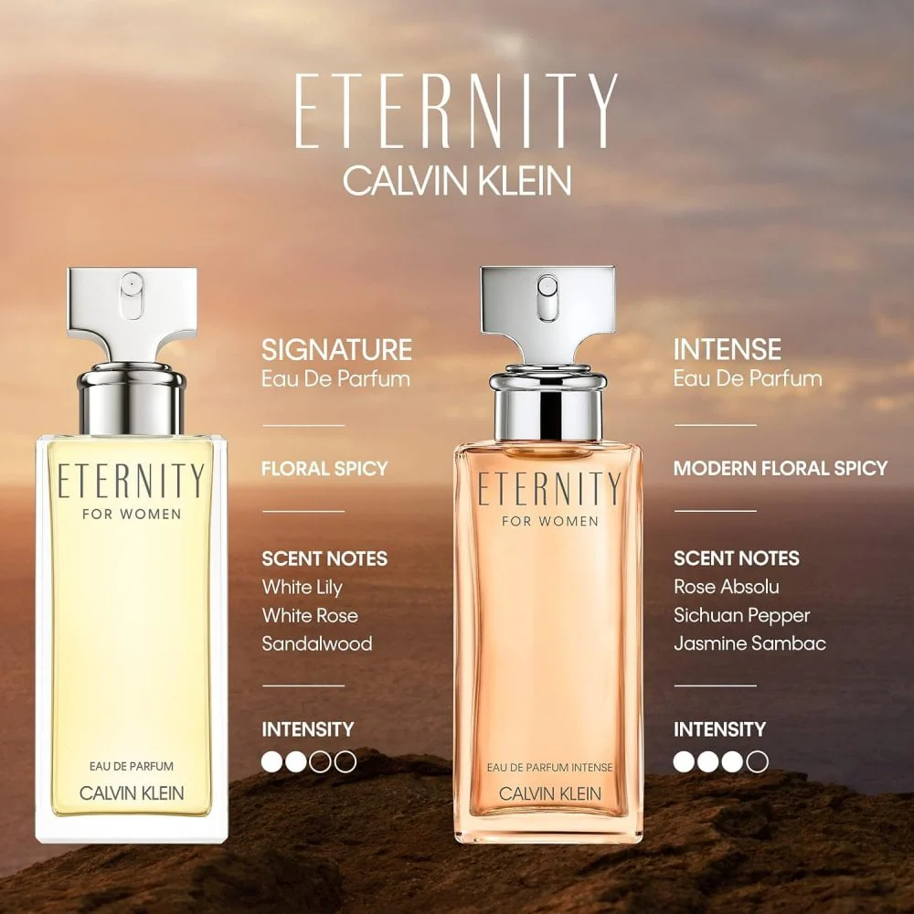 Calvin Klein Eternity Intense Eau De Parfum 100ml Spray - Image 4