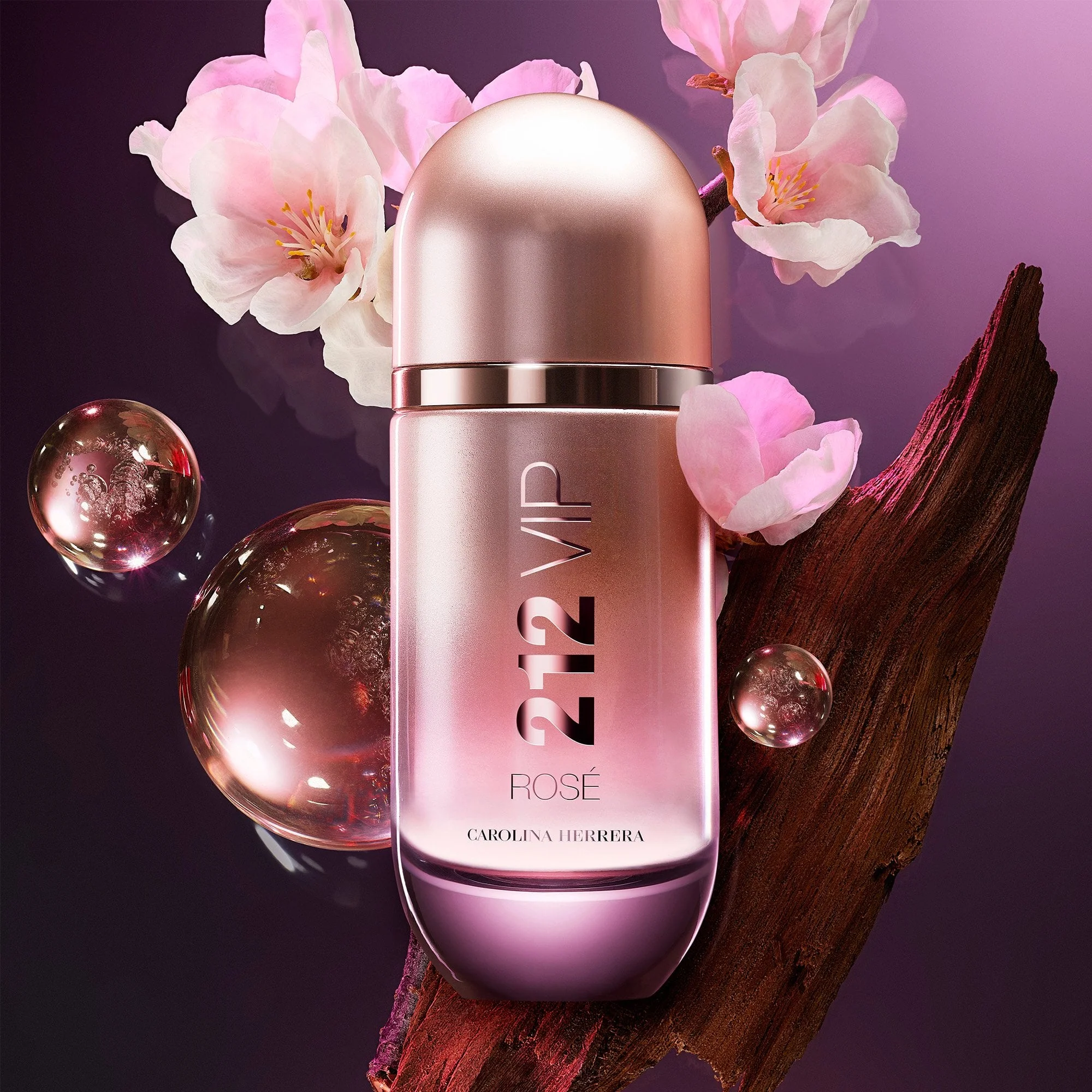 Carolina Herrera 212 VIP Rosé Eau De Parfum 50ml Spray - Image 3