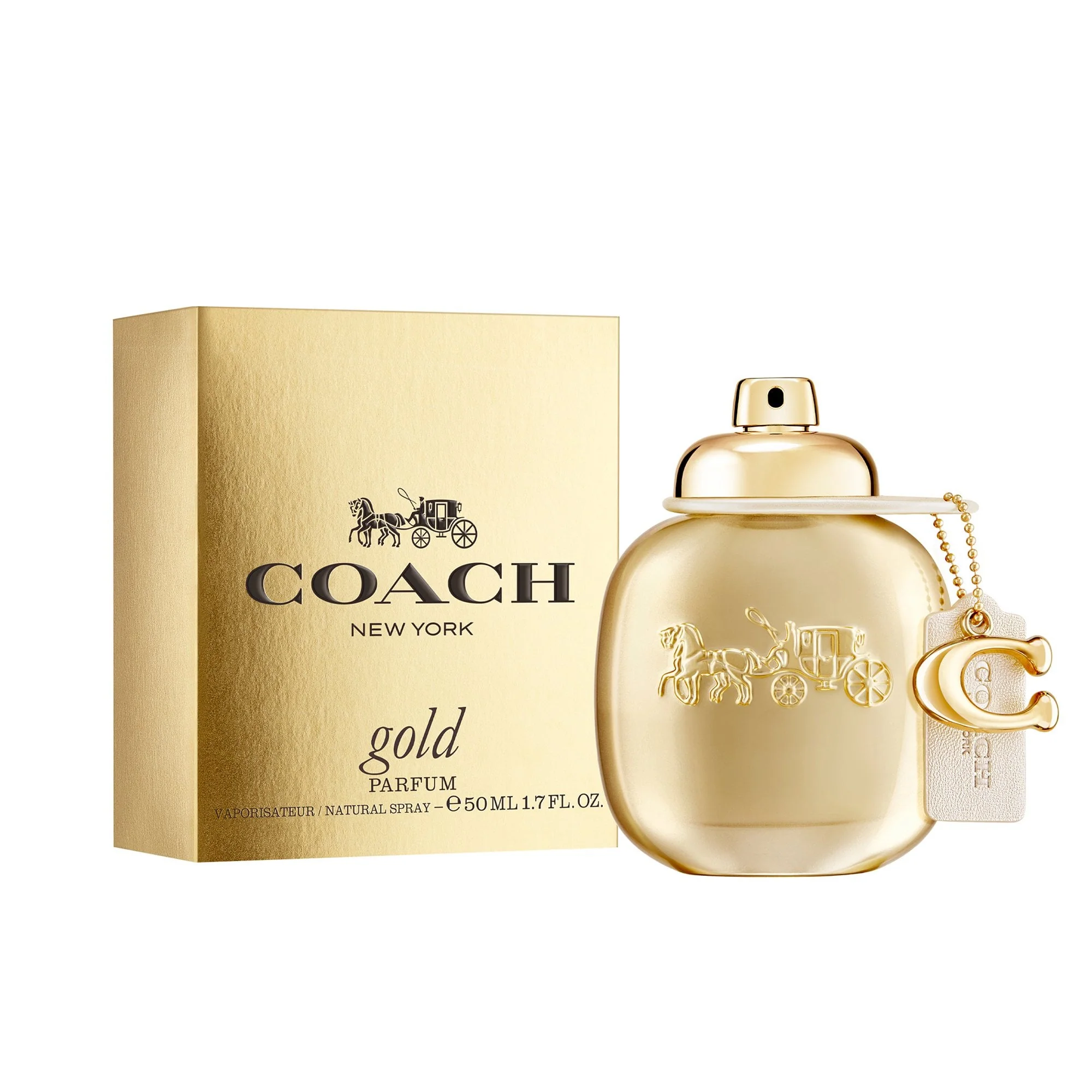 Coach Woman Gold Parfum 50ml Spray - Image 2