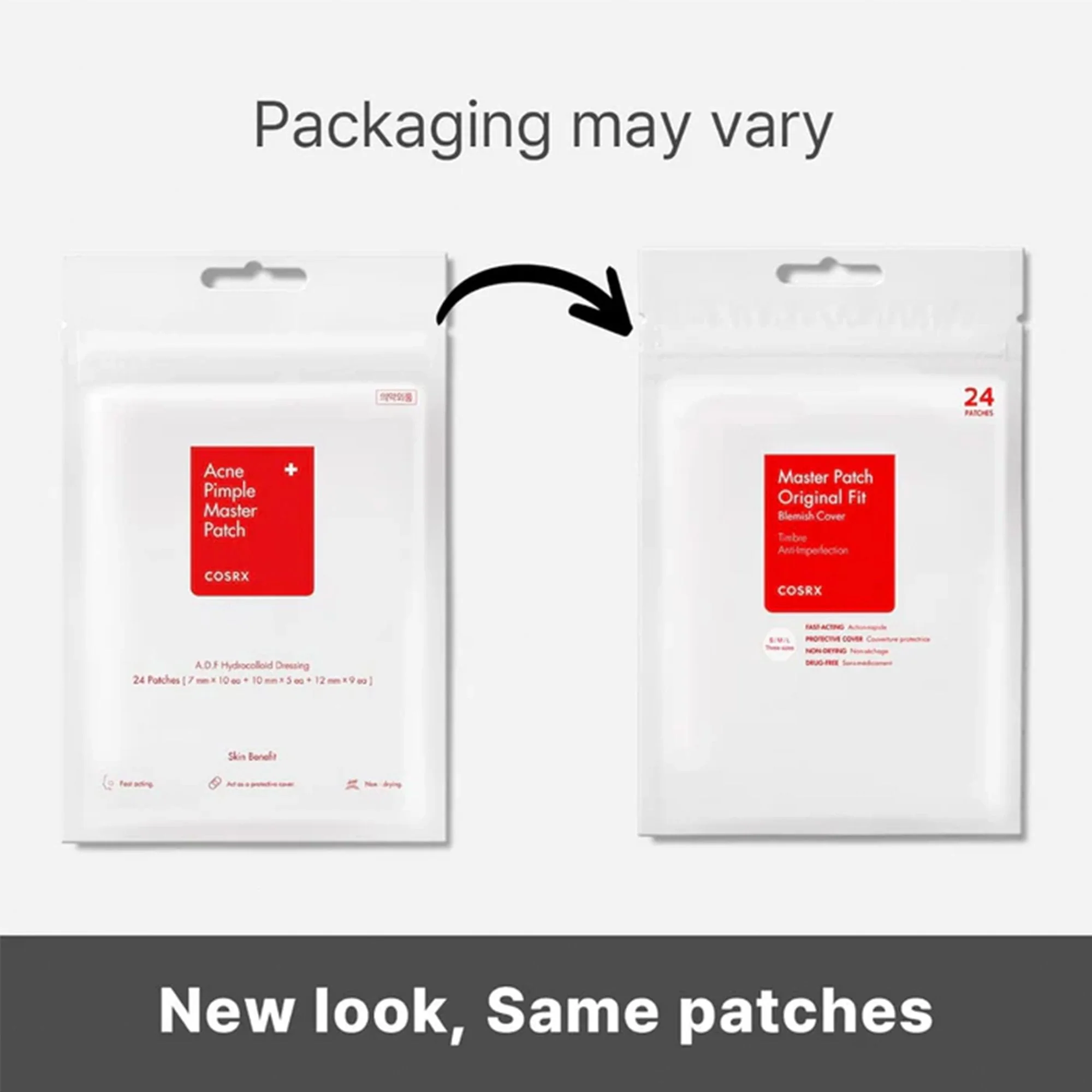 COSRX Master Patch Original Fit Patch 24pcs Sachets - Image 3