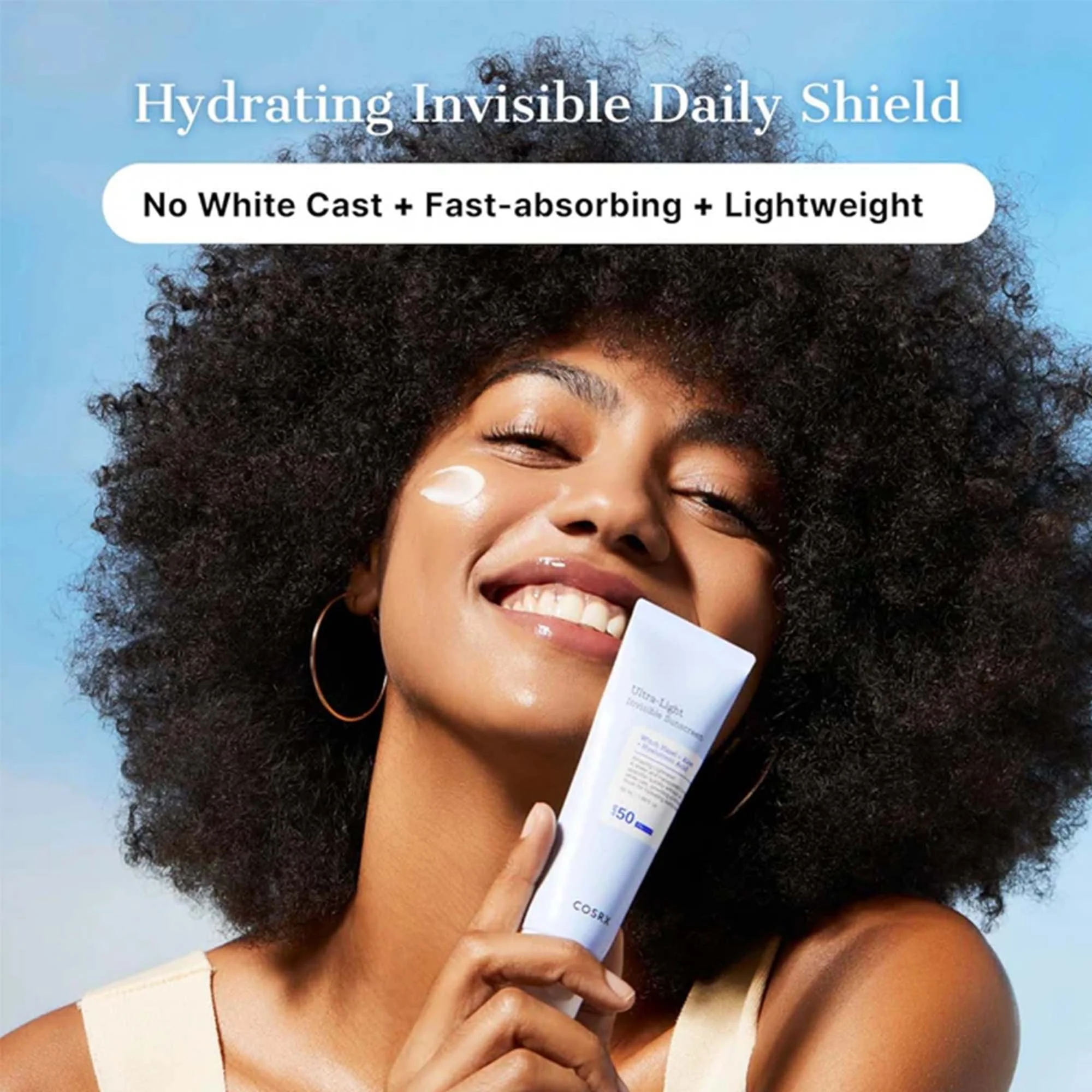 COSRX Ulta Light Invisible Suncream 50ml Tube - Image 5