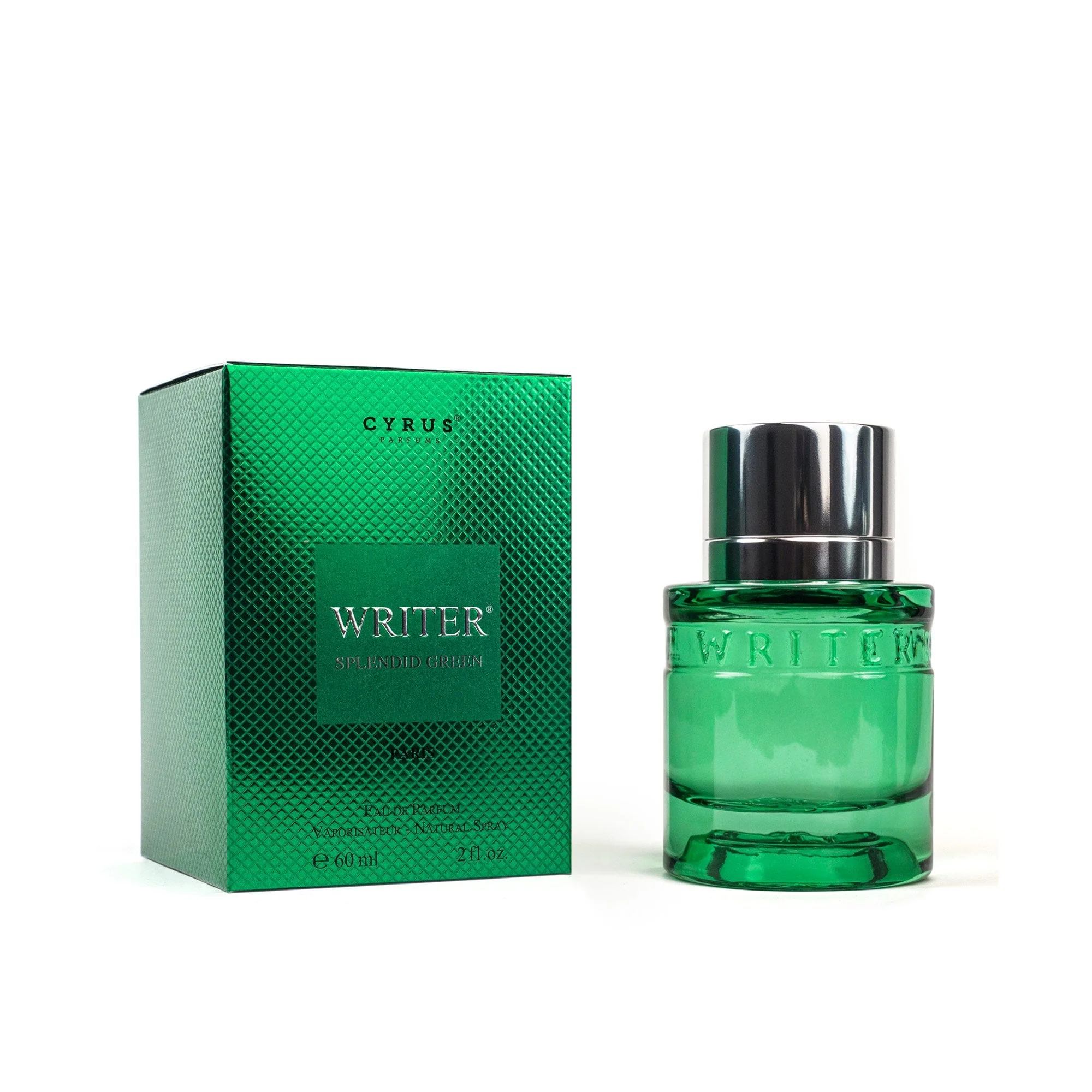 Cyrus Writer Splendid Green Eau De Parfum 60ml Spray - Image 2