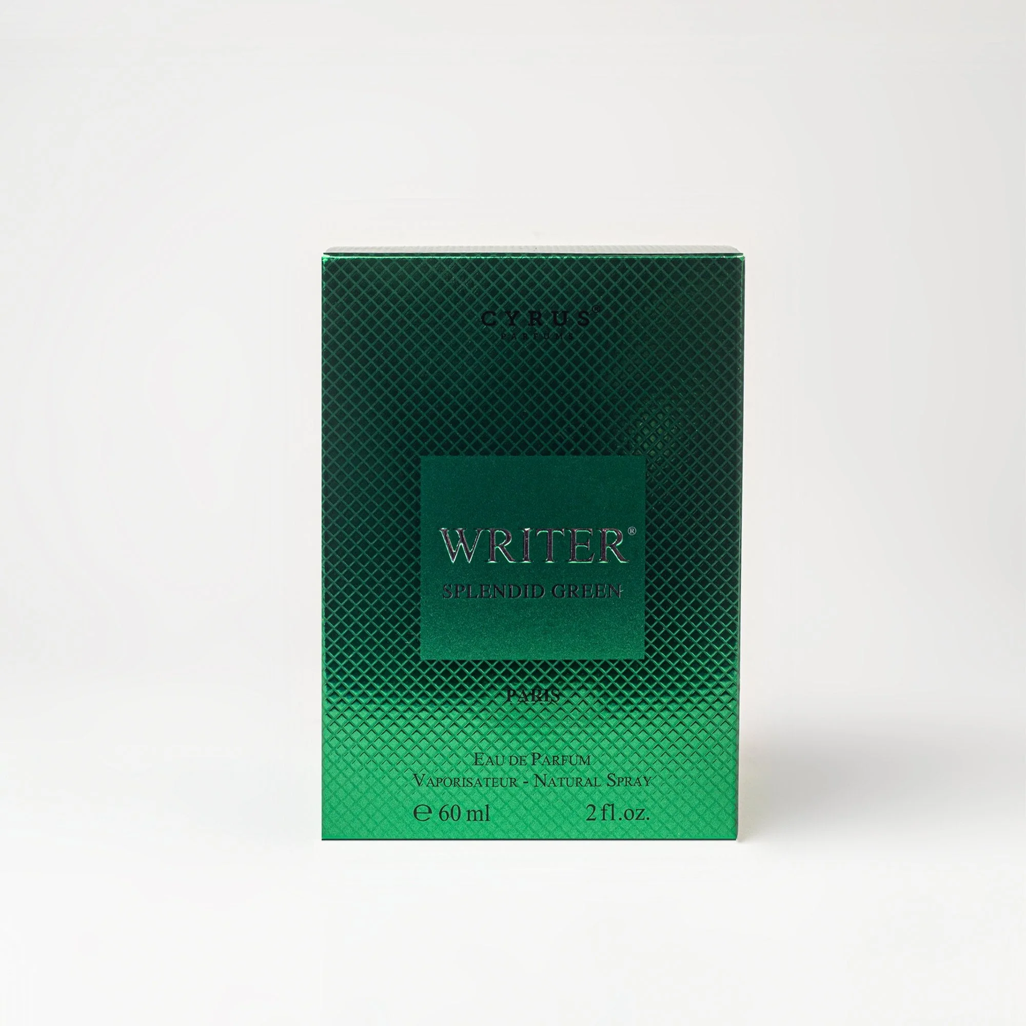 Cyrus Writer Splendid Green Eau De Parfum 60ml Spray - Image 3