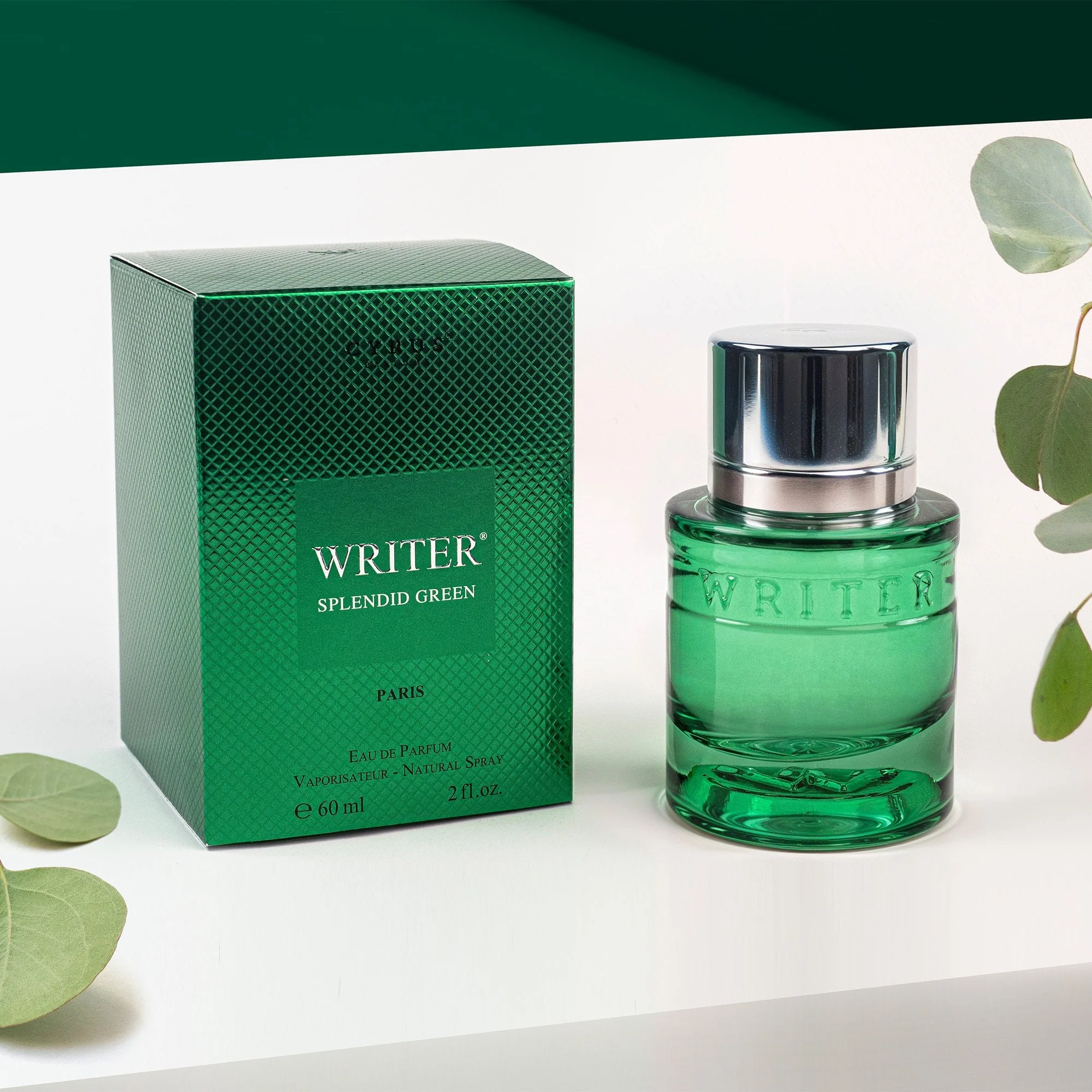 Cyrus Writer Splendid Green Eau De Parfum 60ml Spray - Image 4