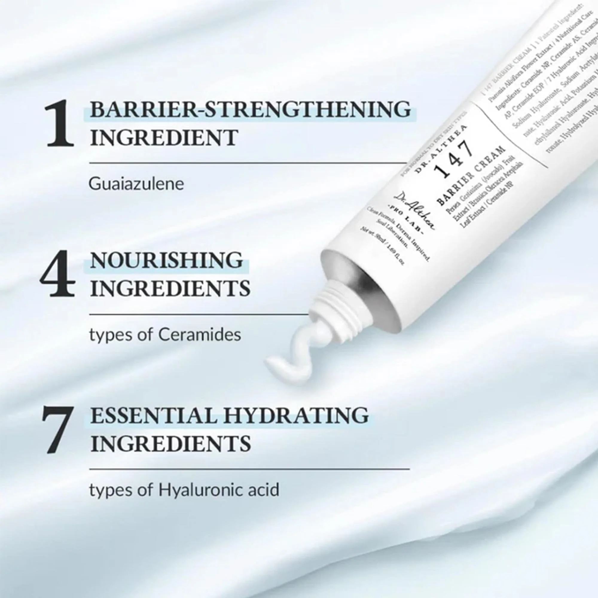 Dr.Althea 147 Barrier Cream 50ml Tube - Image 4