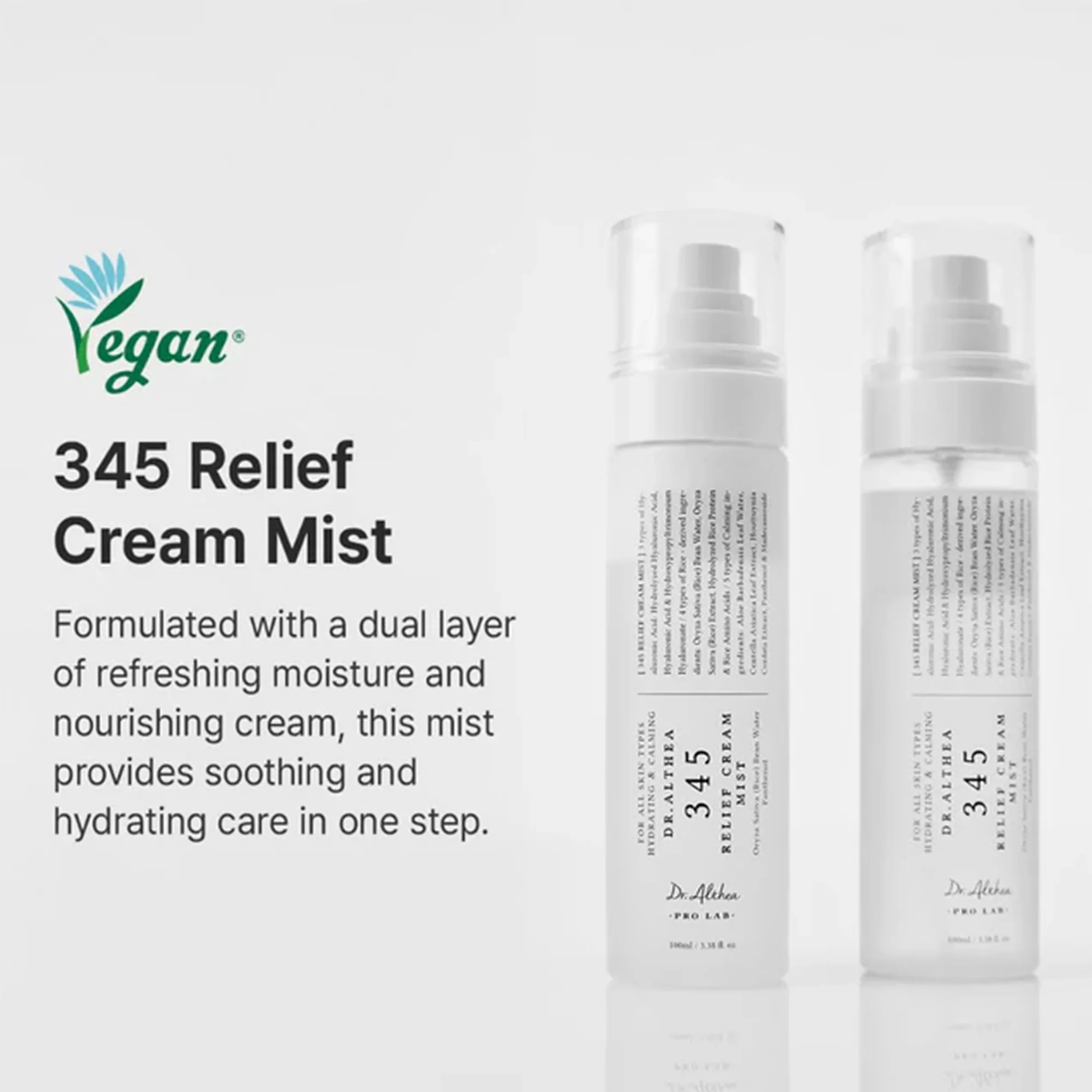 Dr.Althea 345 Cream Mist 100ml Spray - Image 3