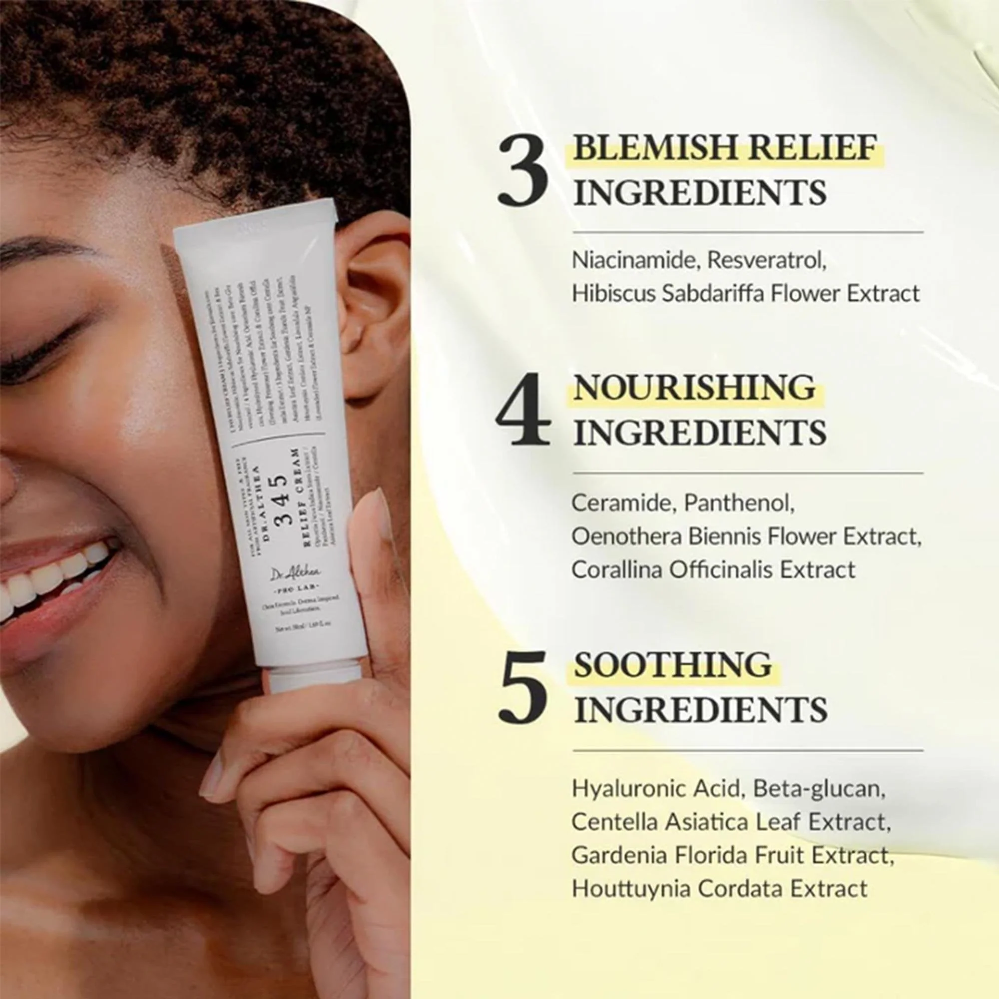 Dr.Althea 345 Relief Cream 50ml Tube - Image 3
