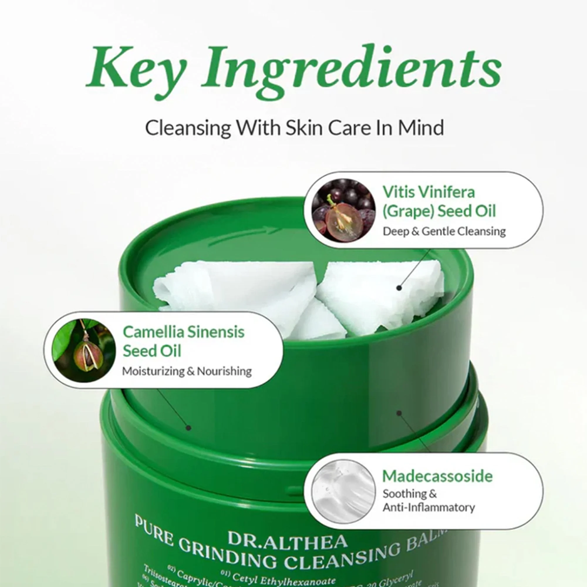 Dr.Althea Pure Grinding Cleansing Balm 50ml Tub - Image 4