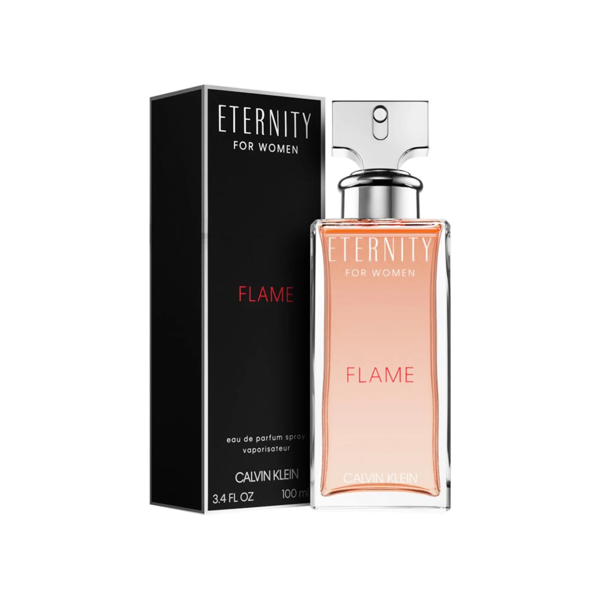 Calvin Klein Eternity Flame for Women Eau De Parfum 100ml Spray - Image 2