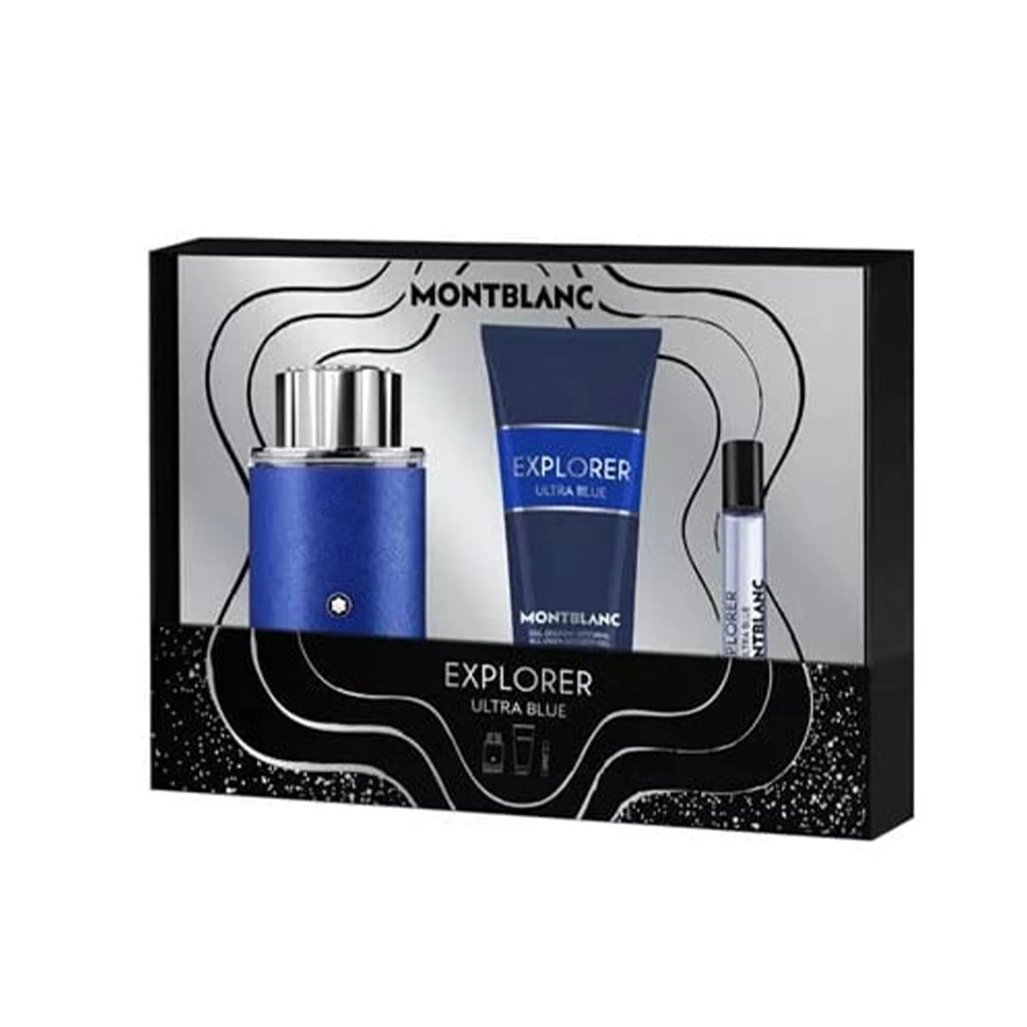 Explorer Ultra Blue Eau De Parfum 100ml & Travel Spray 7.5ml & Shower Gel 100ml Gift Set - Image 2