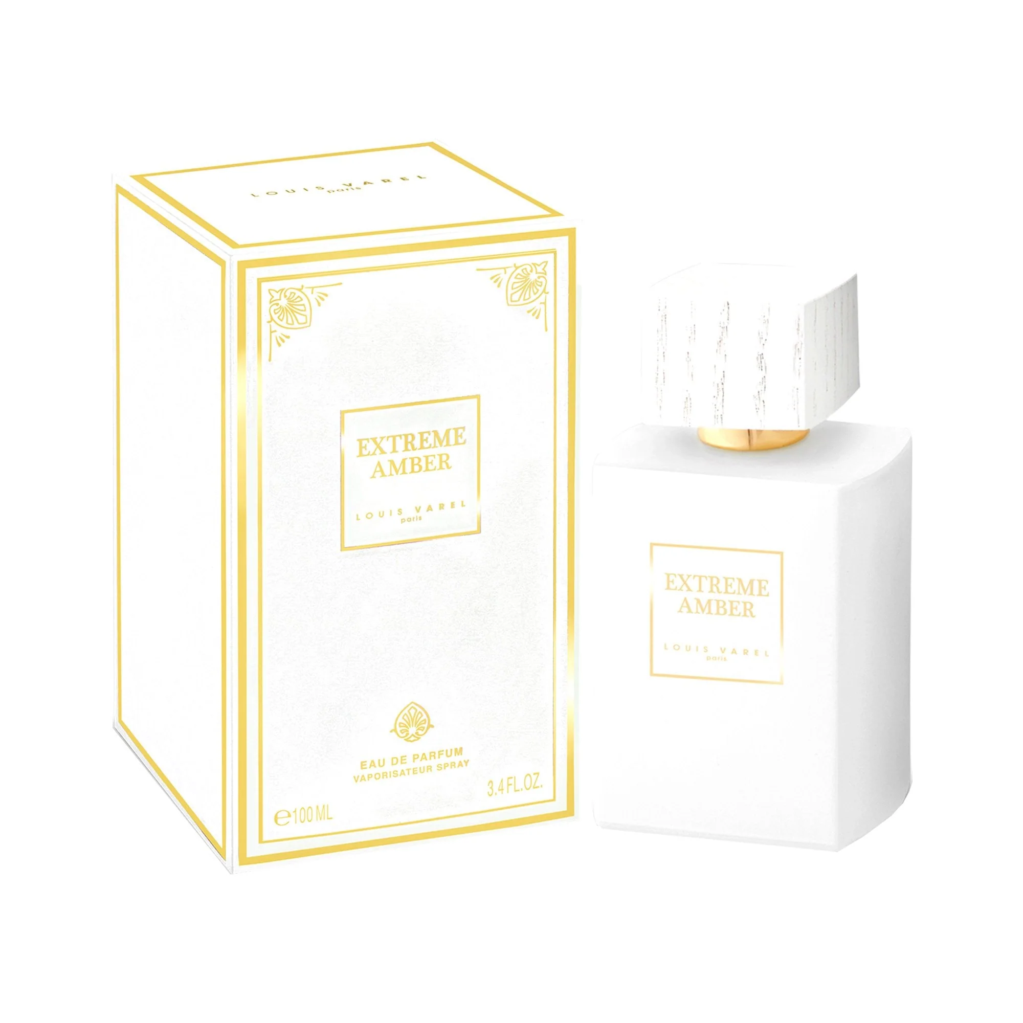 Louis Varel Extreme Amber Eau De Parfum 100ml Spray - Image 2