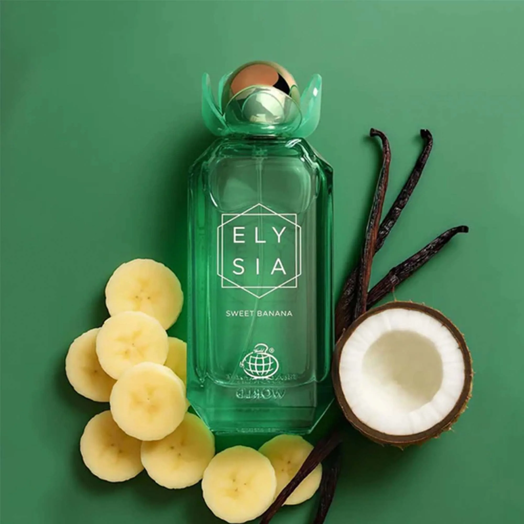 Fragrance World Elysia Sweet Banana Eau De Parfum 100ml Spray - Image 3