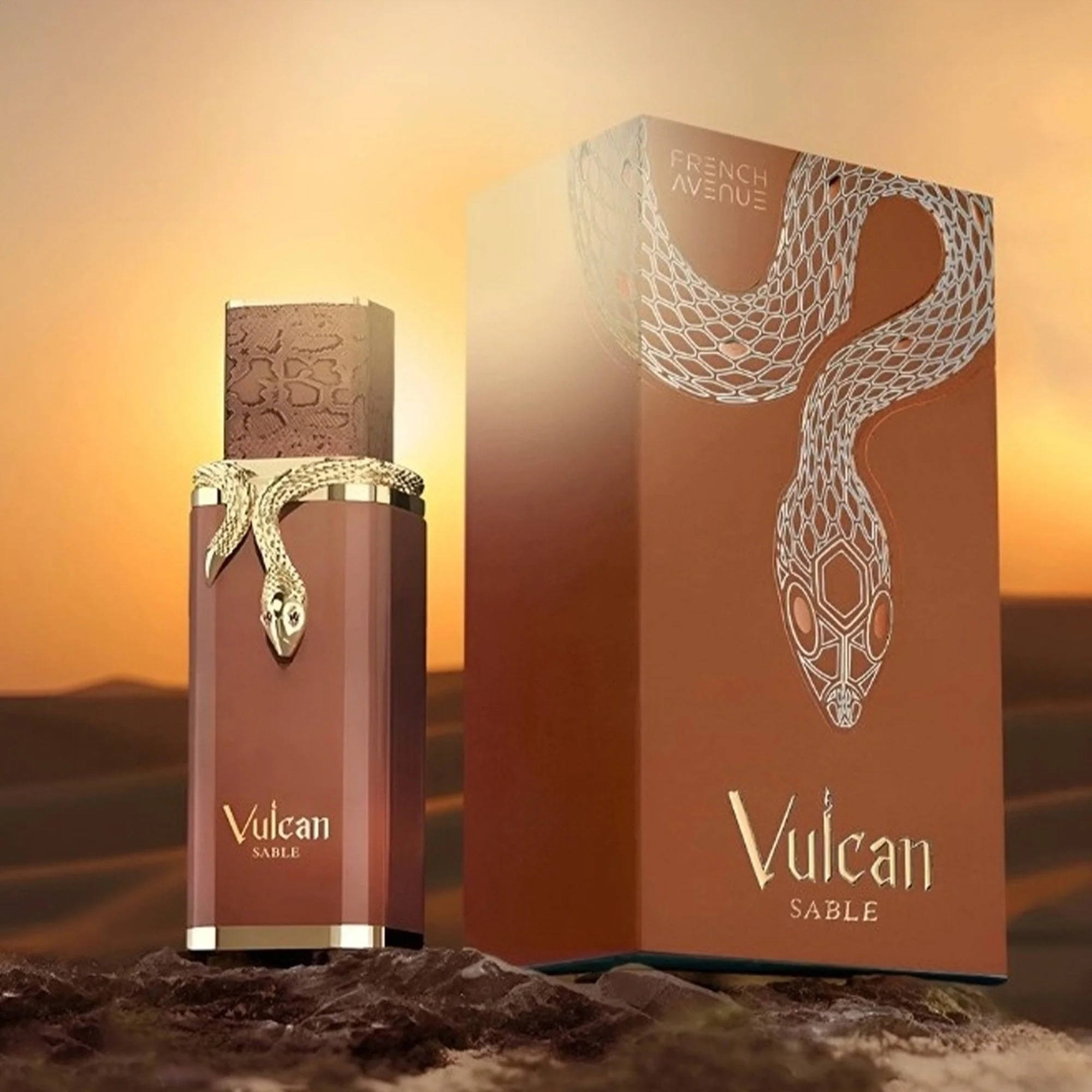 French Avenue Vulcan Sable Eau De Parfum 100ml Spray - Image 4