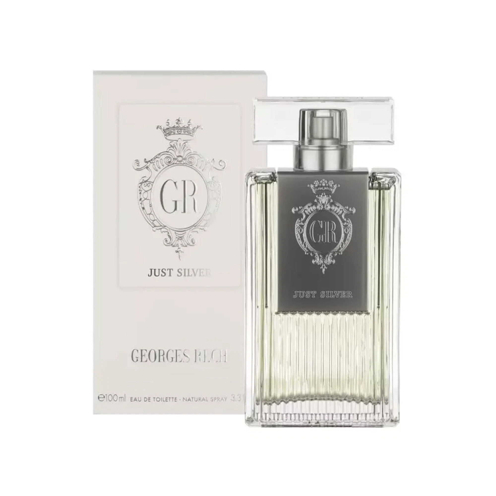 Georges Rech Just Silver Eau De Parfum 100ml Spray - Image 2