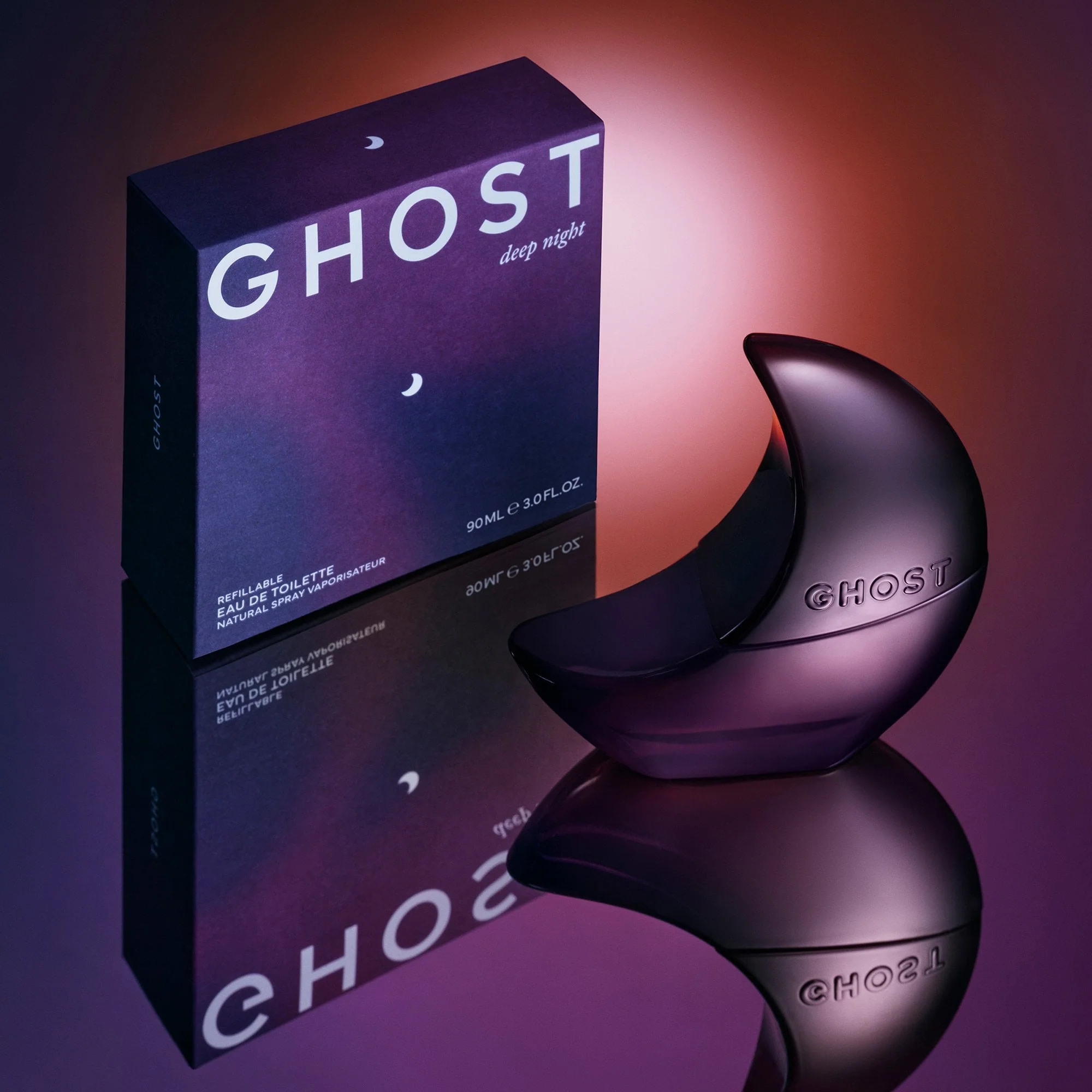 Ghost Deep Night Eau De Toilette 90ml Refillable Spray - Image 5