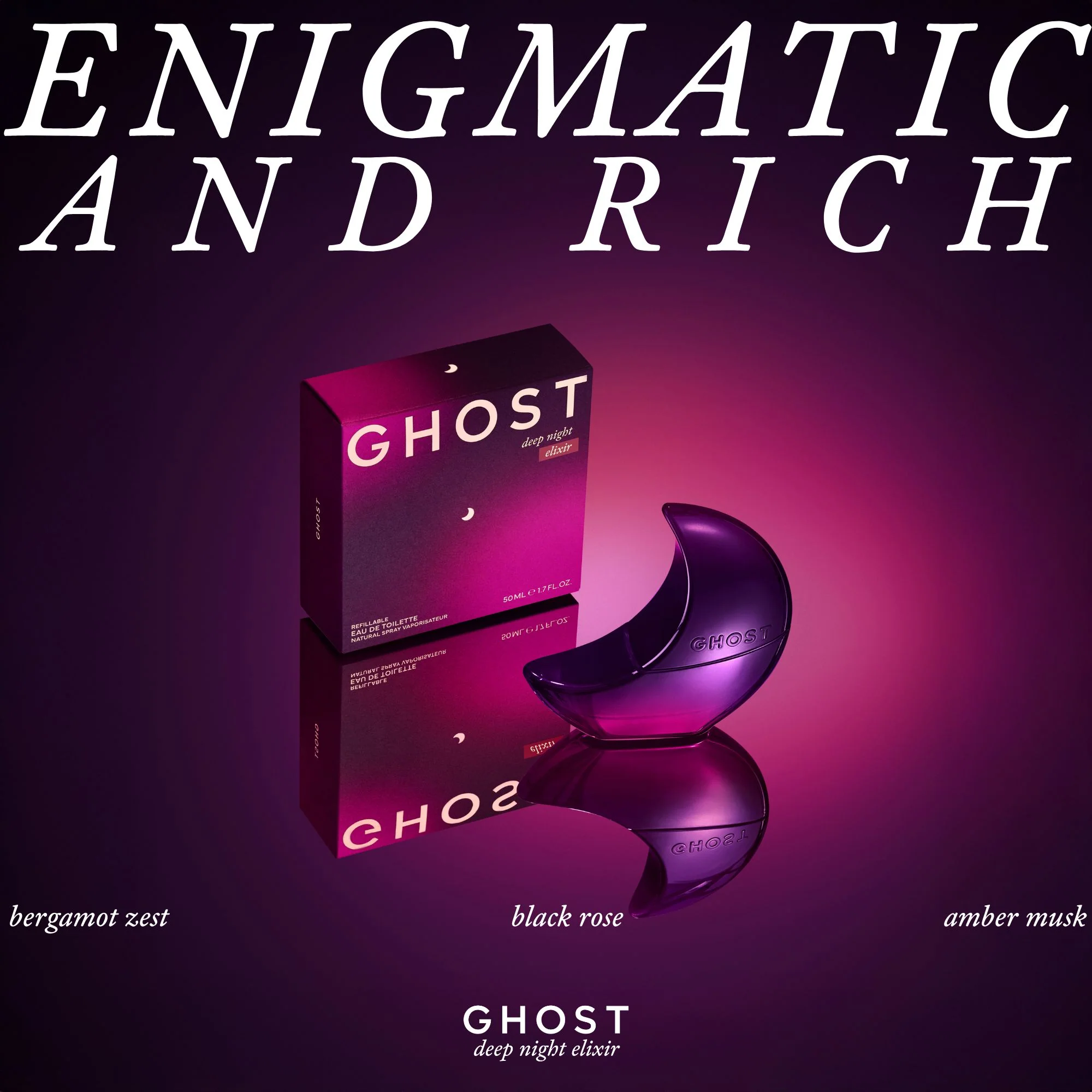 Ghost Deep Night Elixir Eau De Parfum 50ml Spray - Image 2